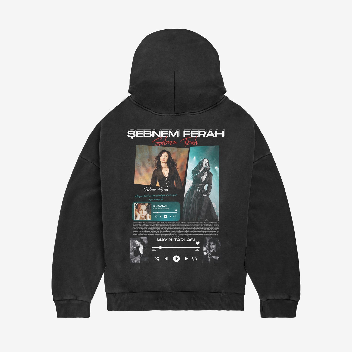 MACKBEARS™   Oversize ŞEBNEM FERAH  Hoodie