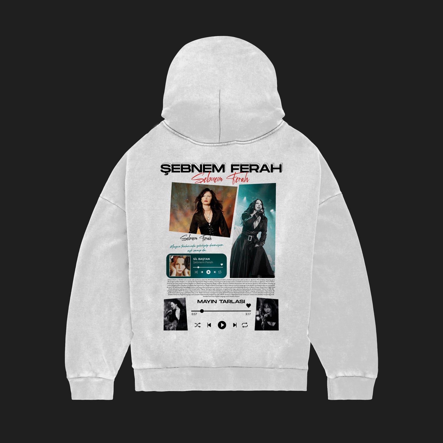 MACKBEARS™   Oversize ŞEBNEM FERAH  Hoodie