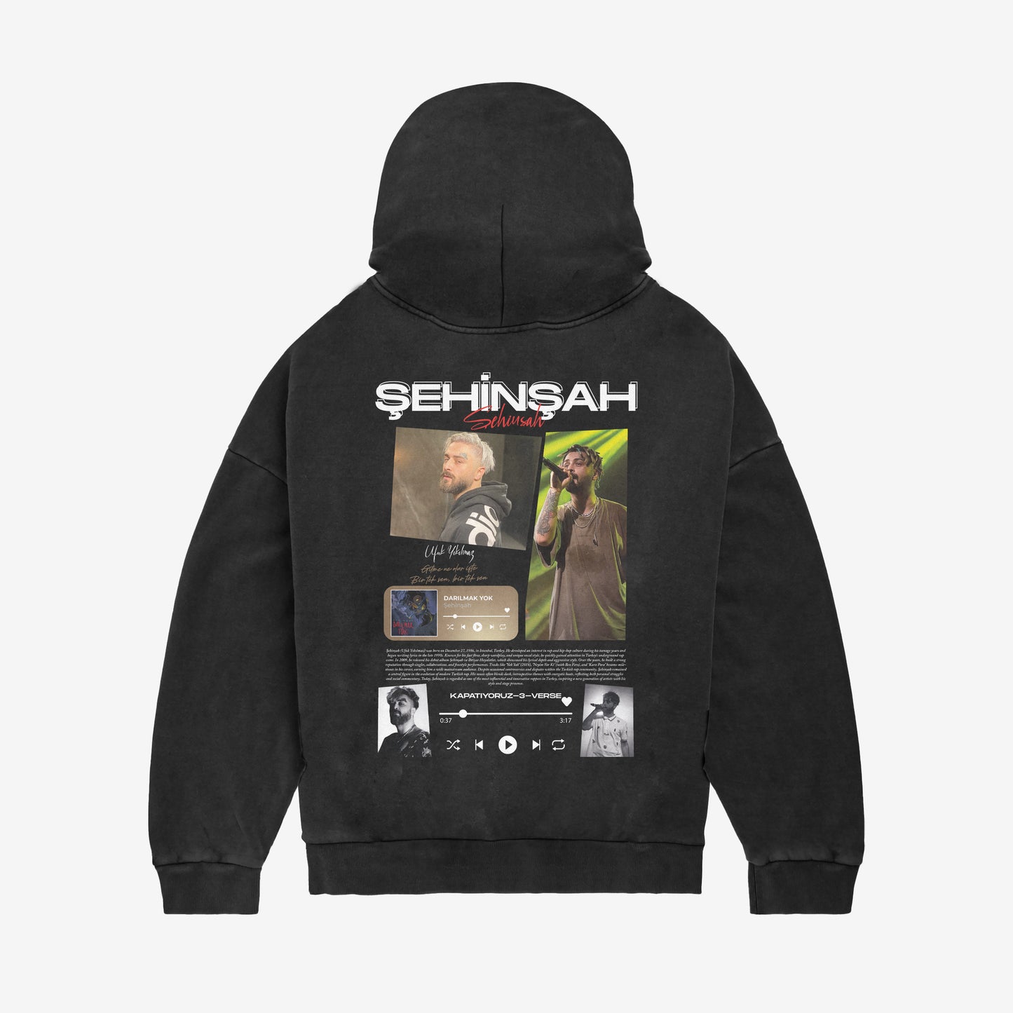 MACKBEARS™   Oversize ŞEHİNŞAH  Hoodie