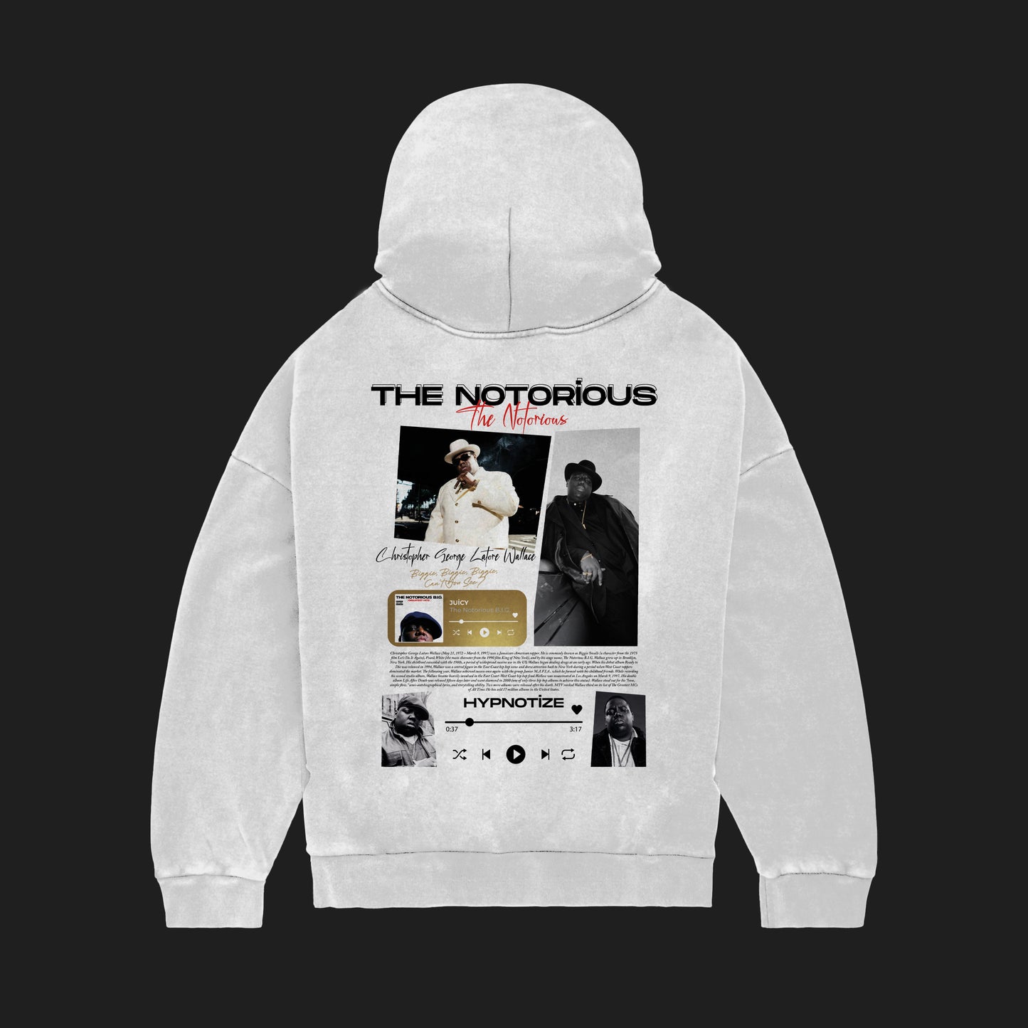 MACKBEARS™   Oversize THE MOTORİOUS  Hoodie