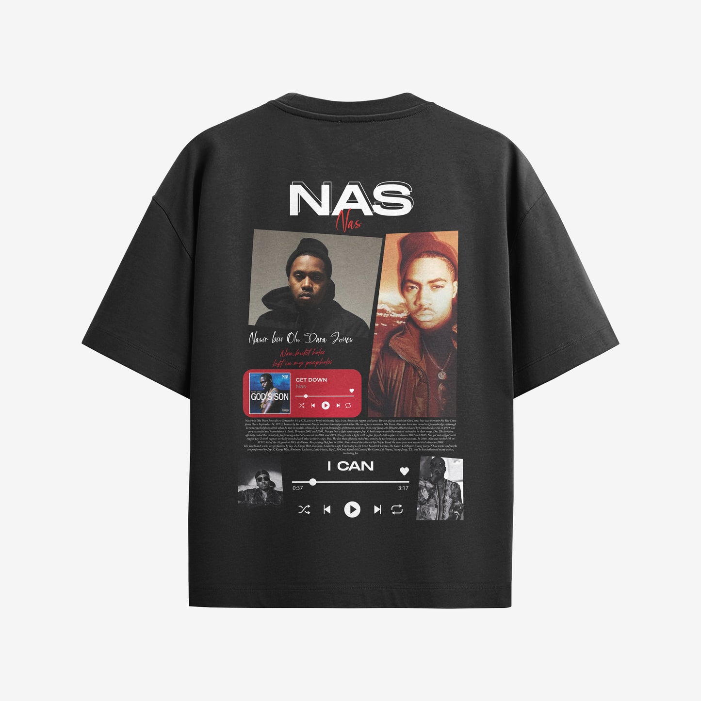 MACKBEARS™  Oversize NAS  T-shirt