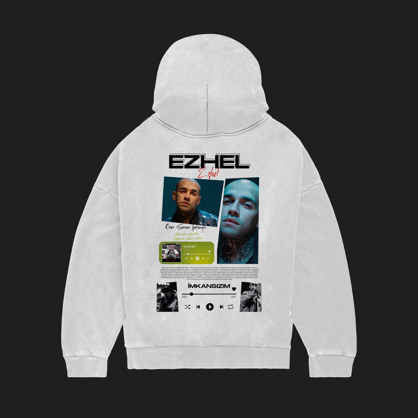 MACKBEARS™   Oversize EZHEL Hoodie
