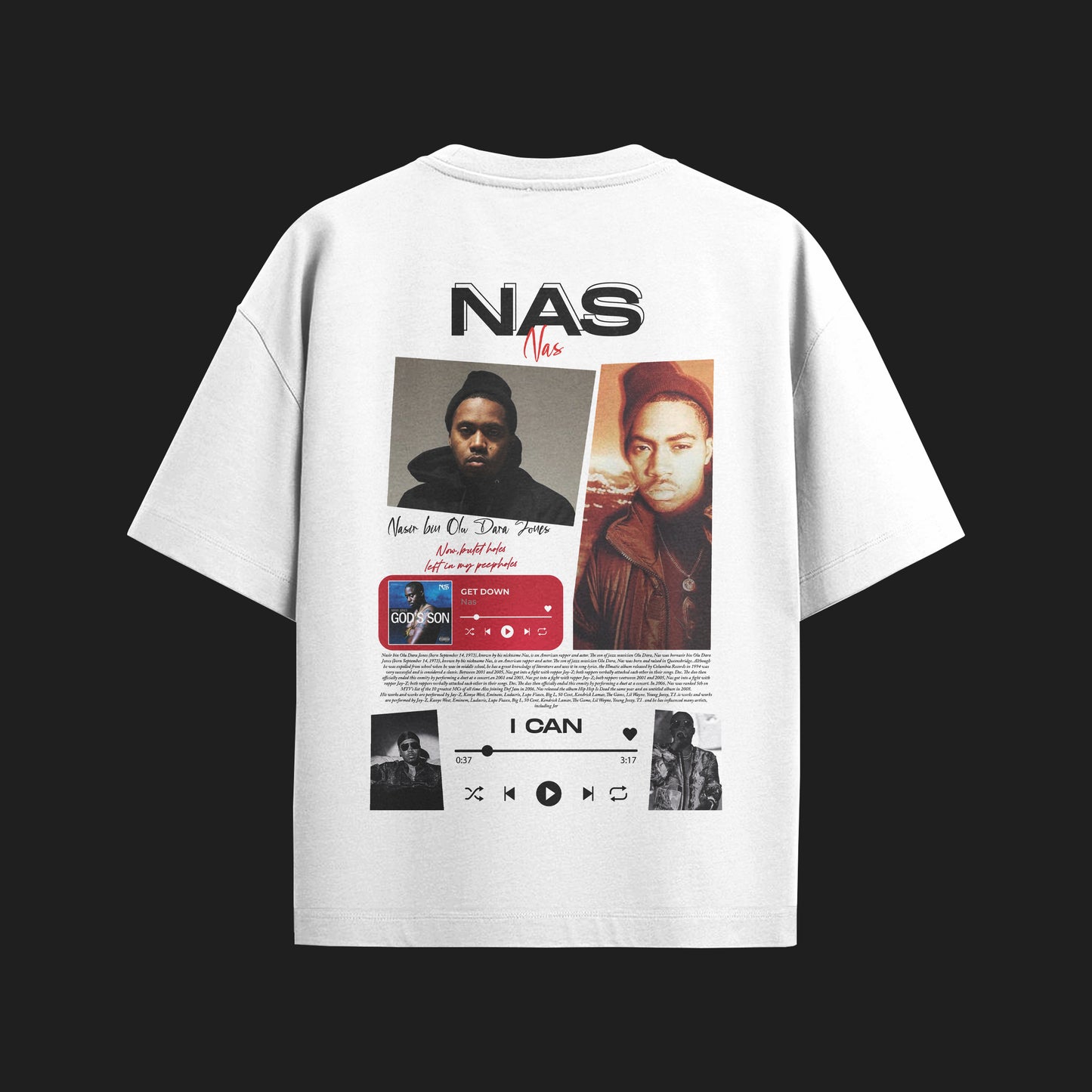MACKBEARS™  Oversize NAS  T-shirt