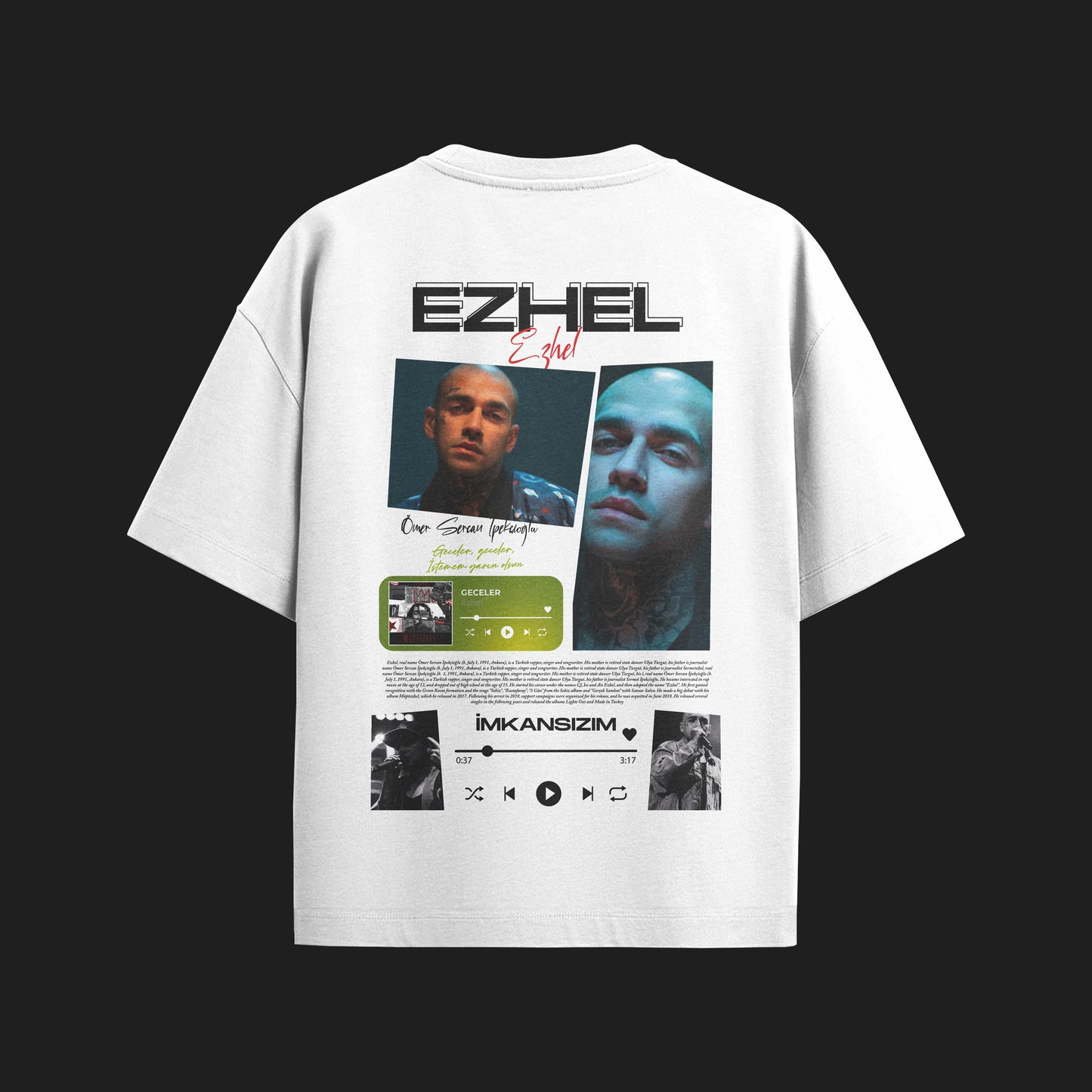 MACKBEARS™   Oversize EZHEL T-shirt