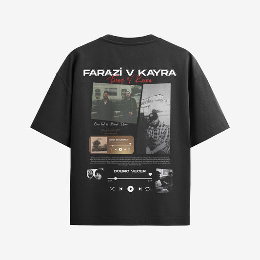 MACKBEARS™  Oversize FARAZİ V KAYRA T-shirt