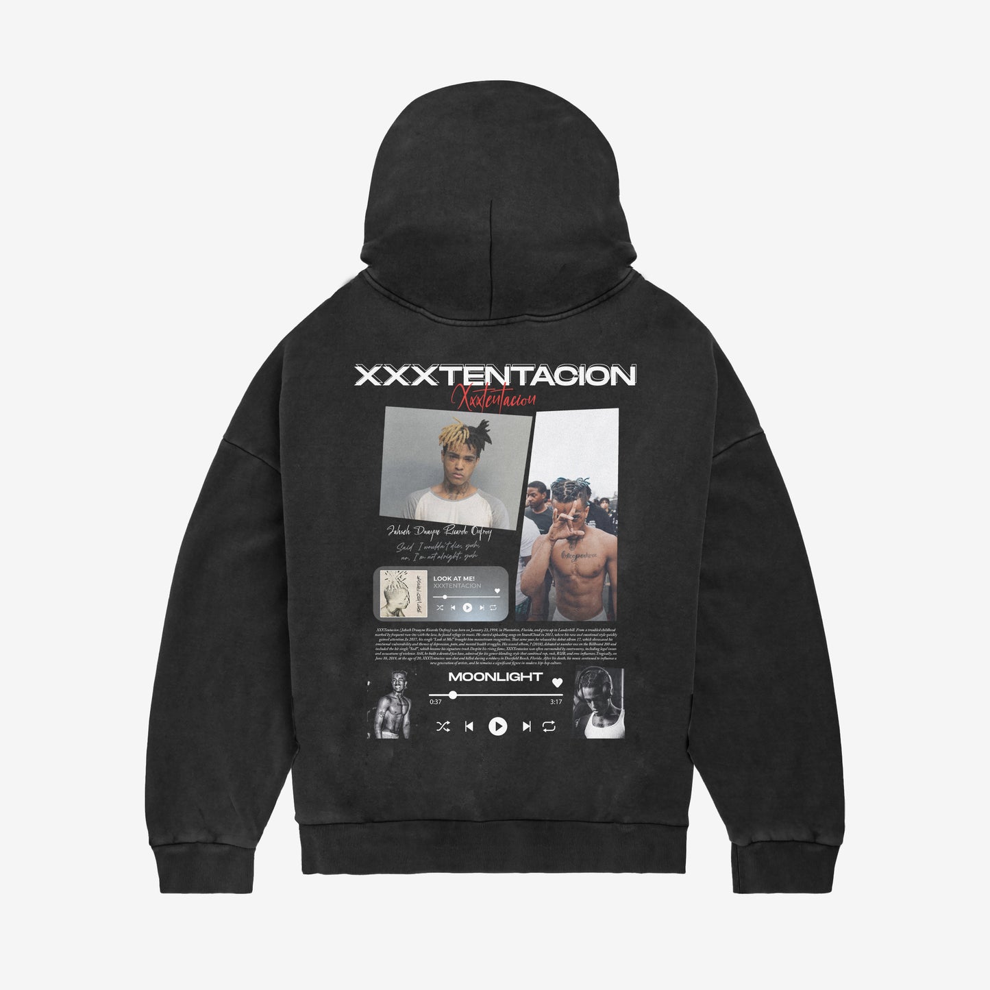 MACKBEARS™   Oversize XXTENTACION  Hoodie