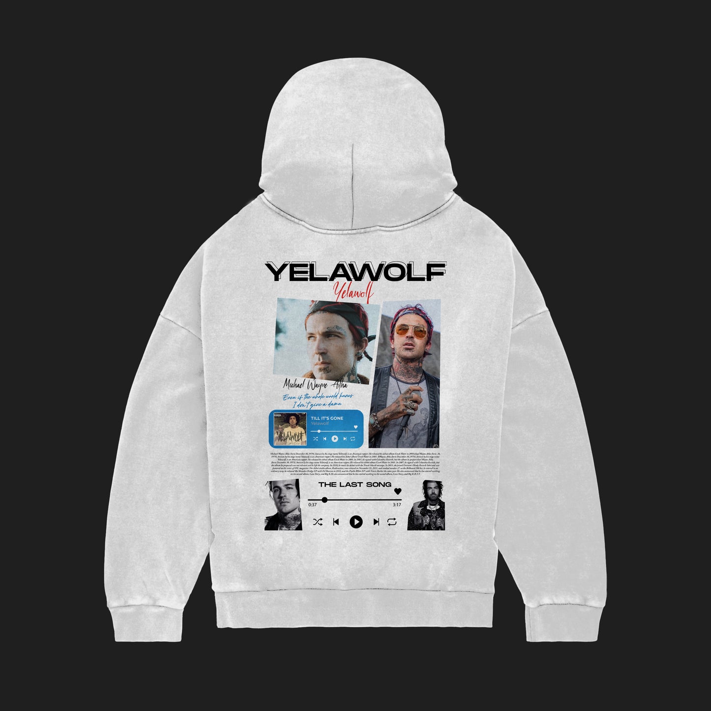 MACKBEARS™   Oversize YELAWOLF  Hoodie
