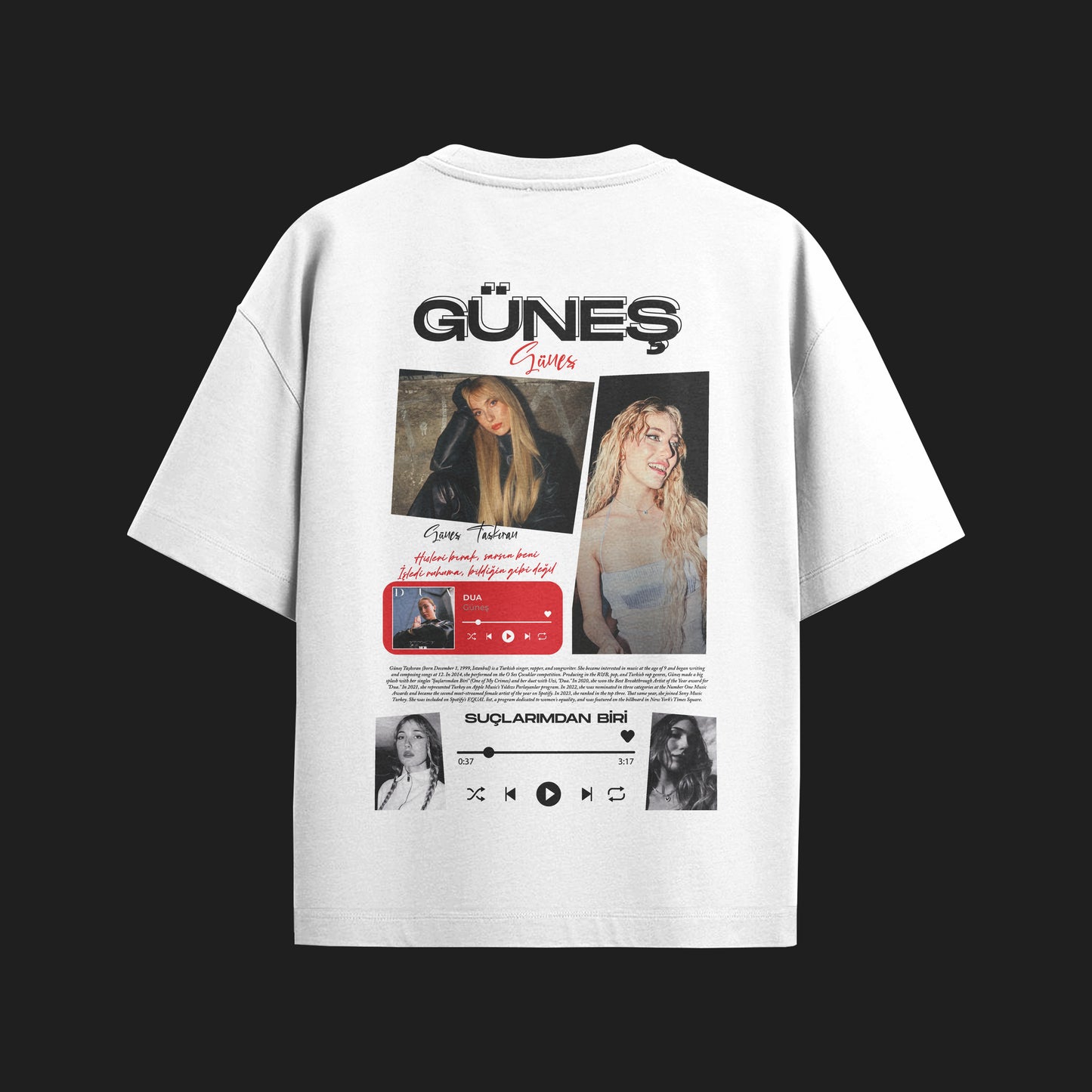 MACKBEARS™   Oversize  GÜNEŞ T-shirt