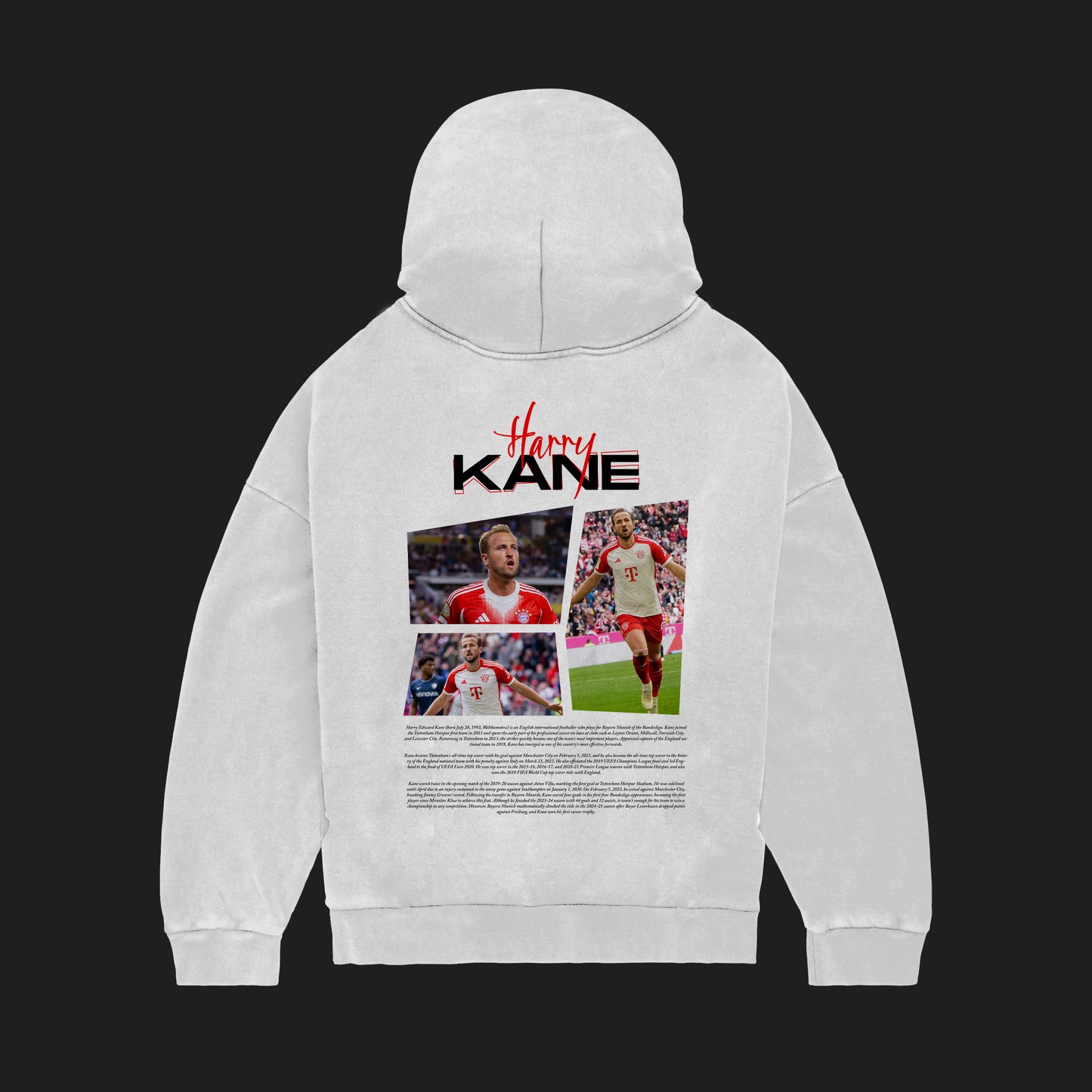 MACKBEARS™   Oversize HARRY KANE Hoodie