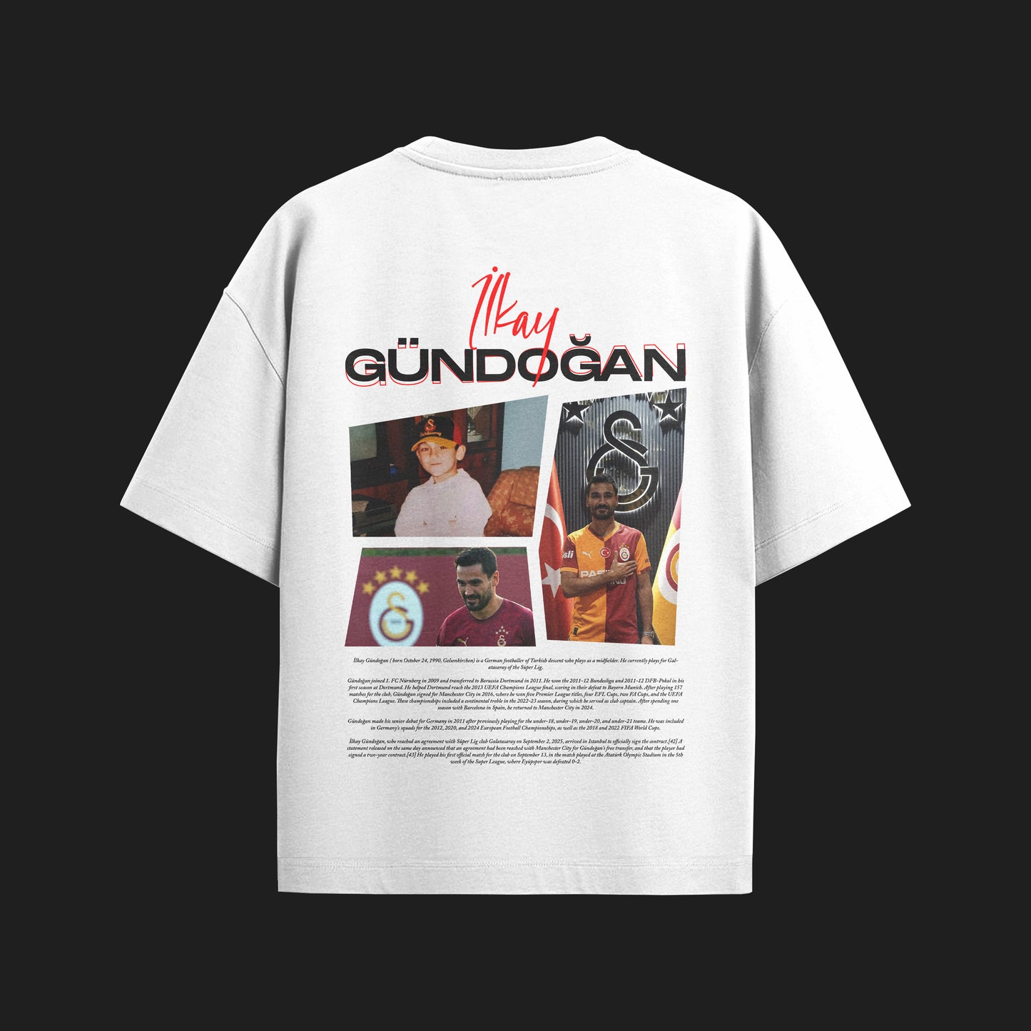 MACKBEARS™   Oversize İLKER GÜNDOĞAN  T-shirt