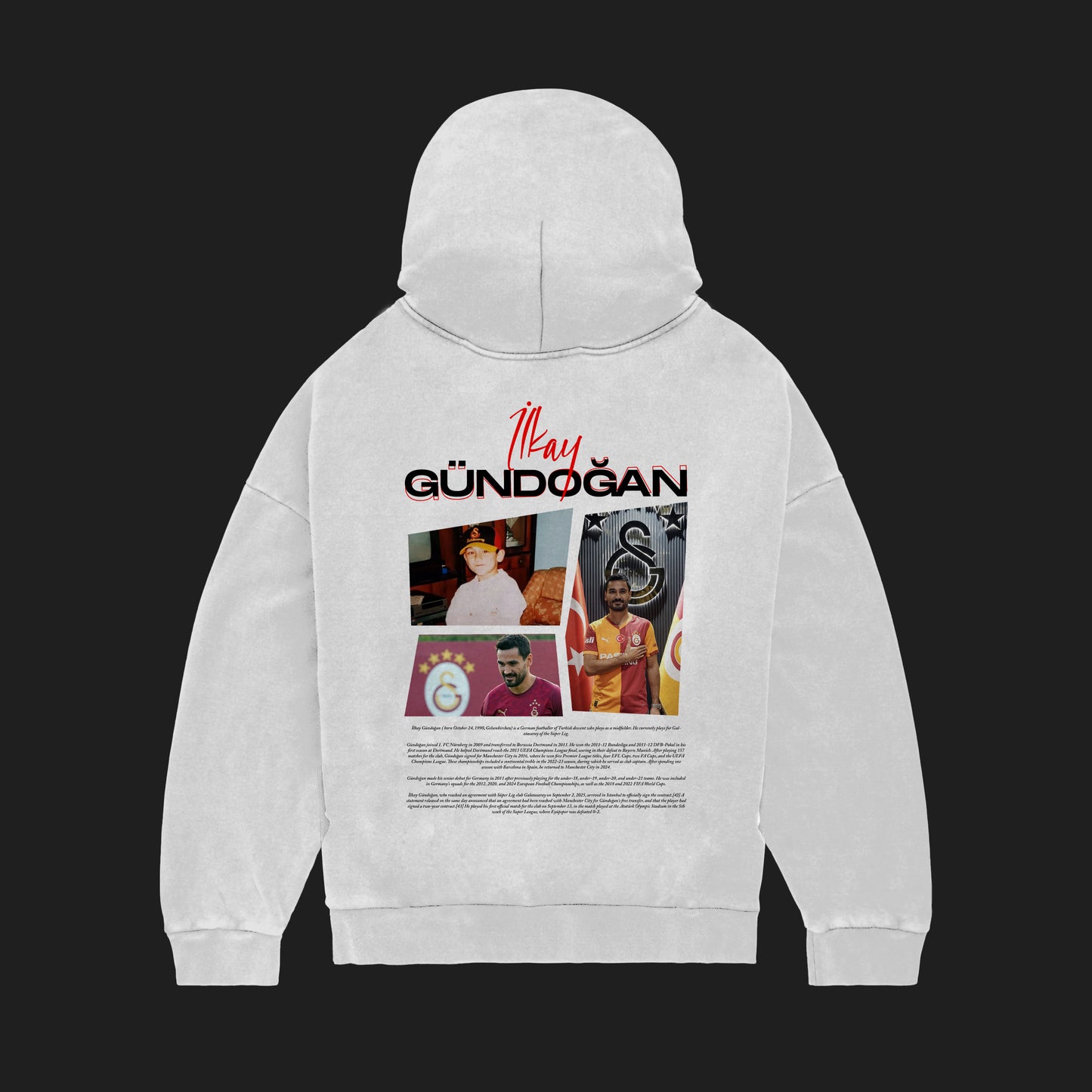 MACKBEARS™   Oversize İLKER GÜNDOĞAN Hoodie