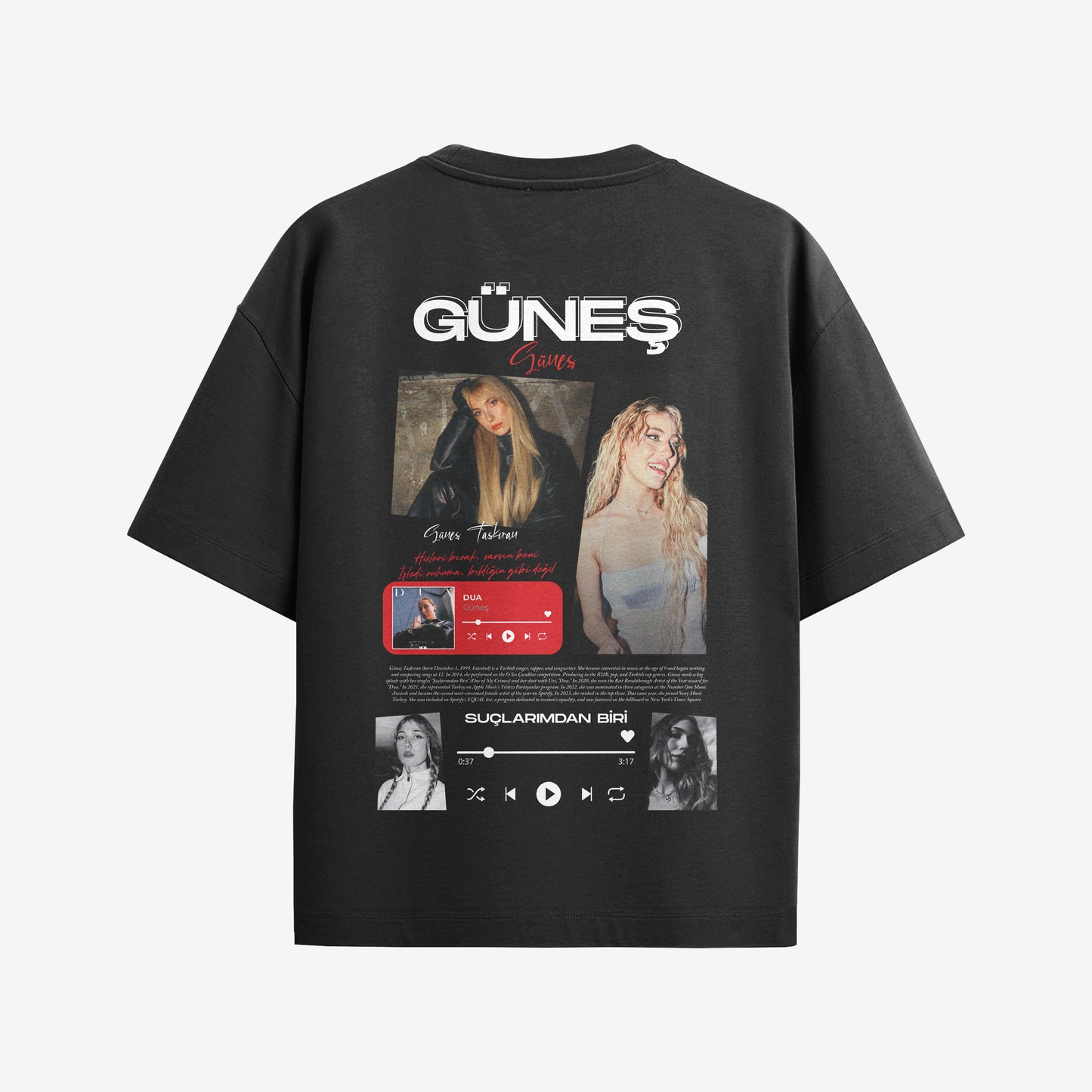 MACKBEARS™   Oversize  GÜNEŞ T-shirt