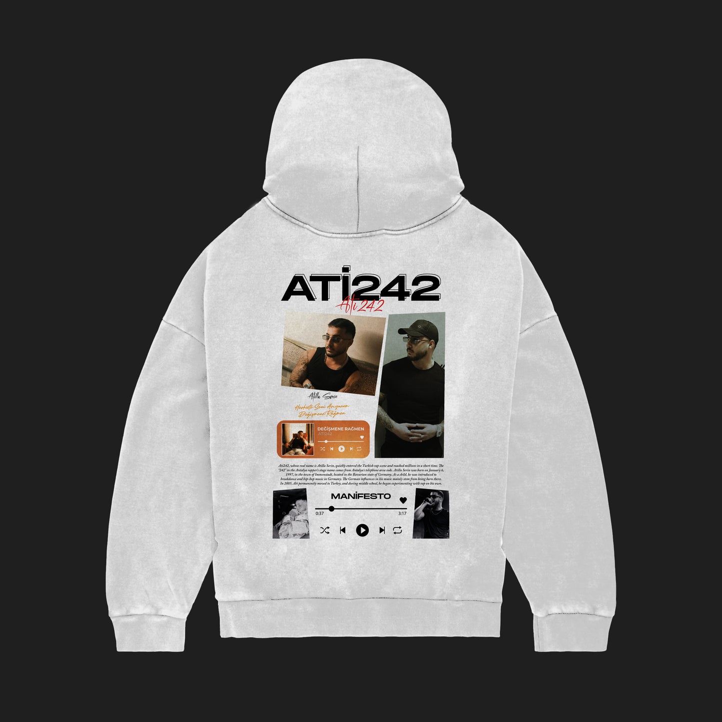 MACKBEARS™   Oversize ATİ242  Hoodie