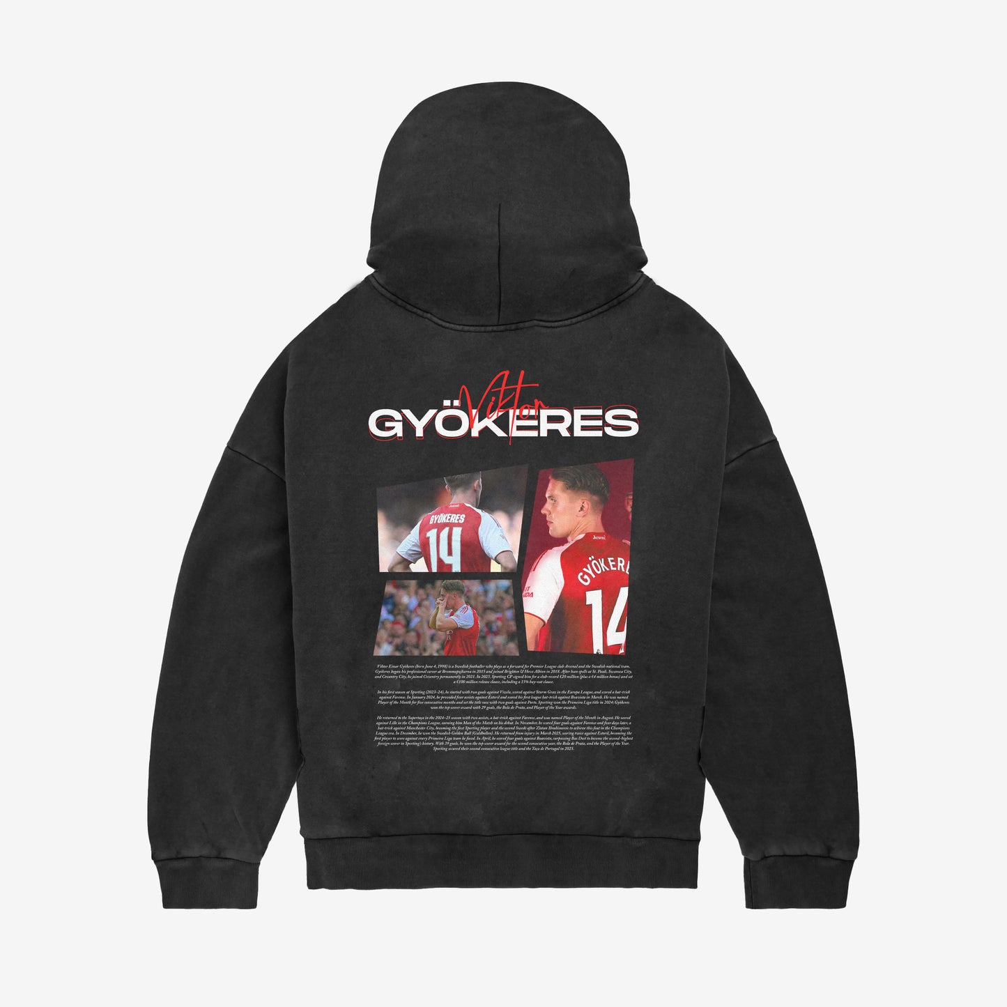 MACKBEARS™   Oversize VİKTOR GYÖKERES Hoodie