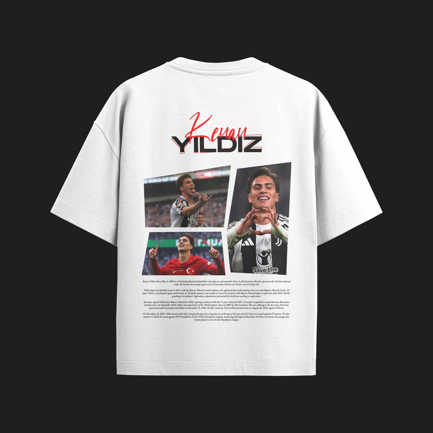 MACKBEARS™   Oversize  KENAN YILDIZ T-shirt