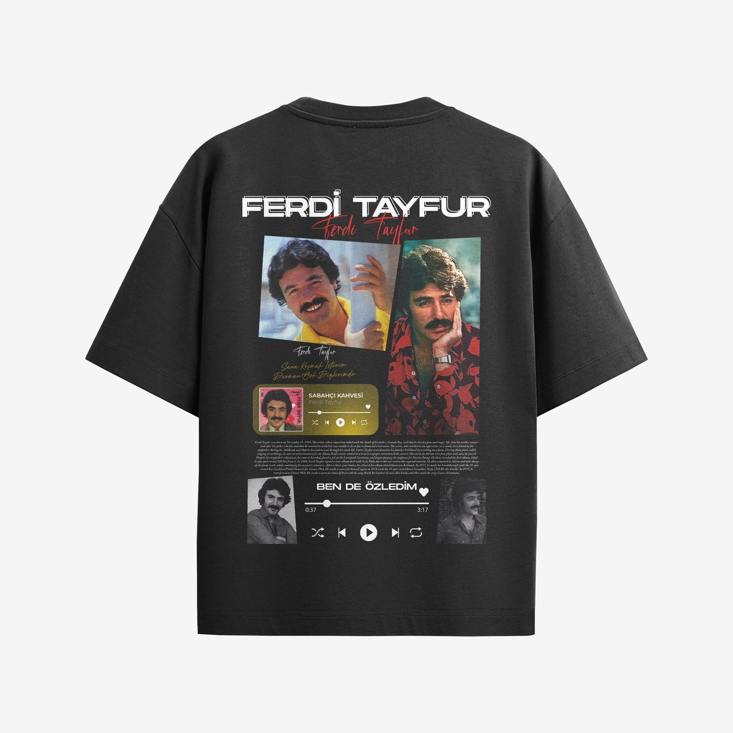MACKBEARS™  Oversize FERDİ TAYFUR T-shirt