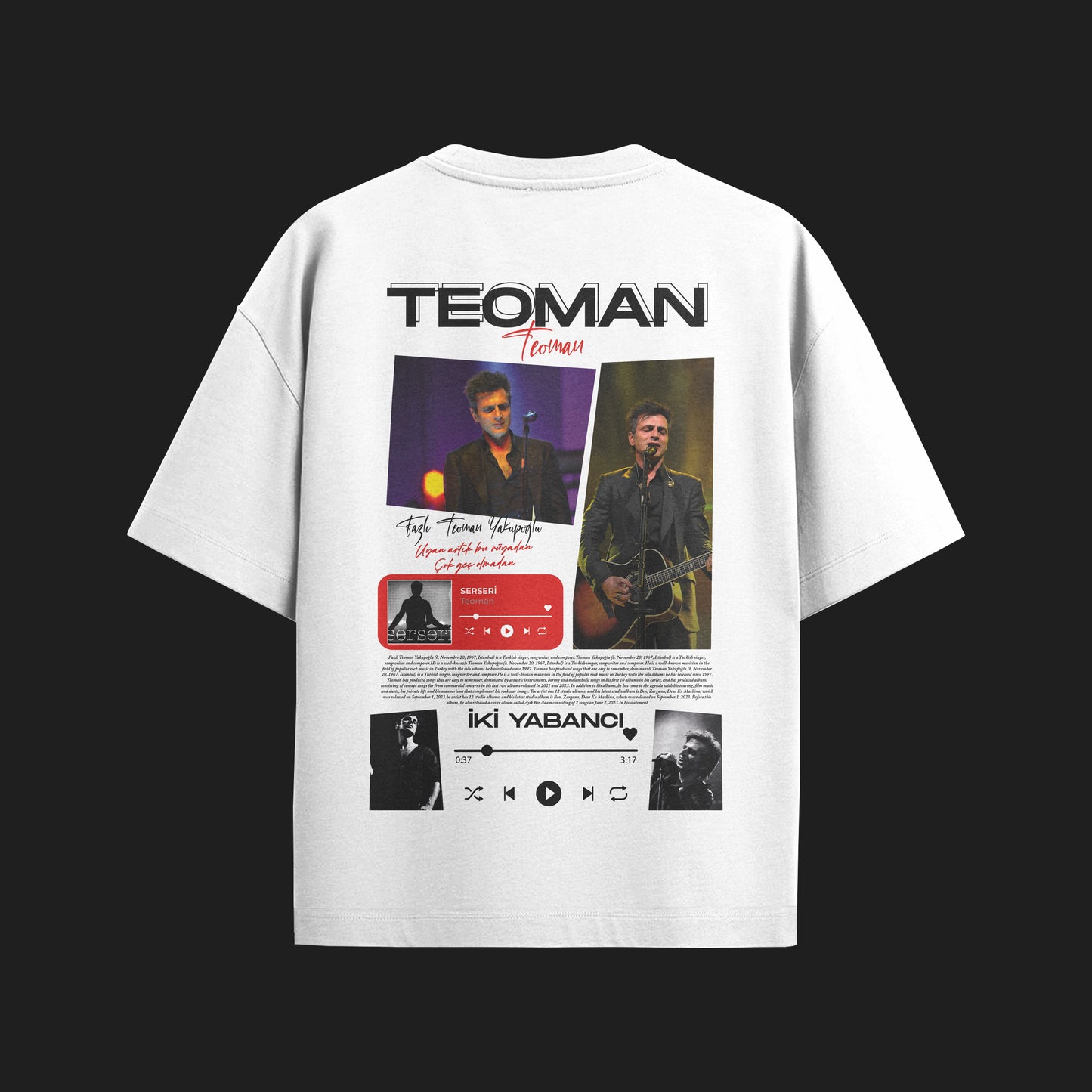 MACKBEARS™   Oversize TEOMAN T-shirt