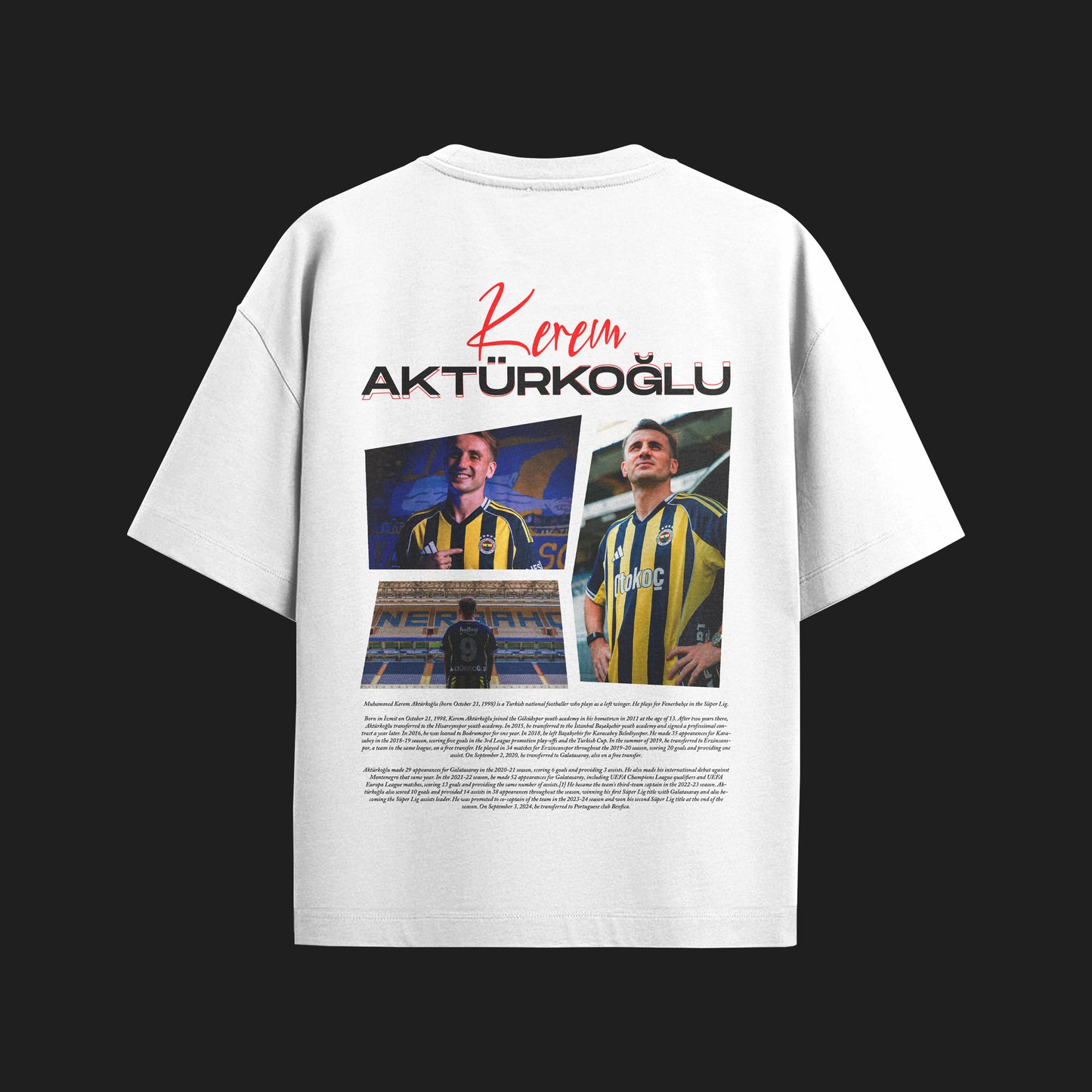 MACKBEARS™   Oversize KEREM AKTÜRKOĞLU  T-shirt