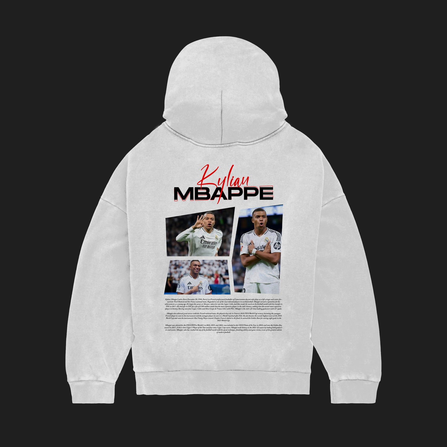 MACKBEARS™   Oversize KYLİAN MBAPPE Hoodie