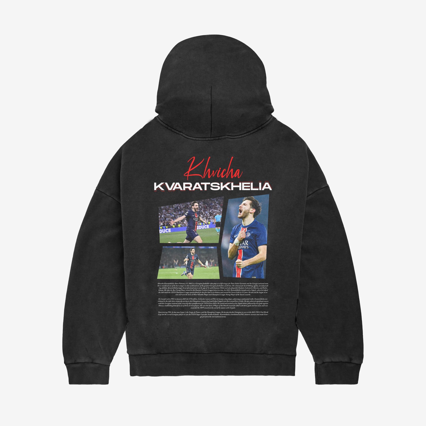 MACKBEARS™   Oversize KVİCHA KVARATSKHELIA Hoodie