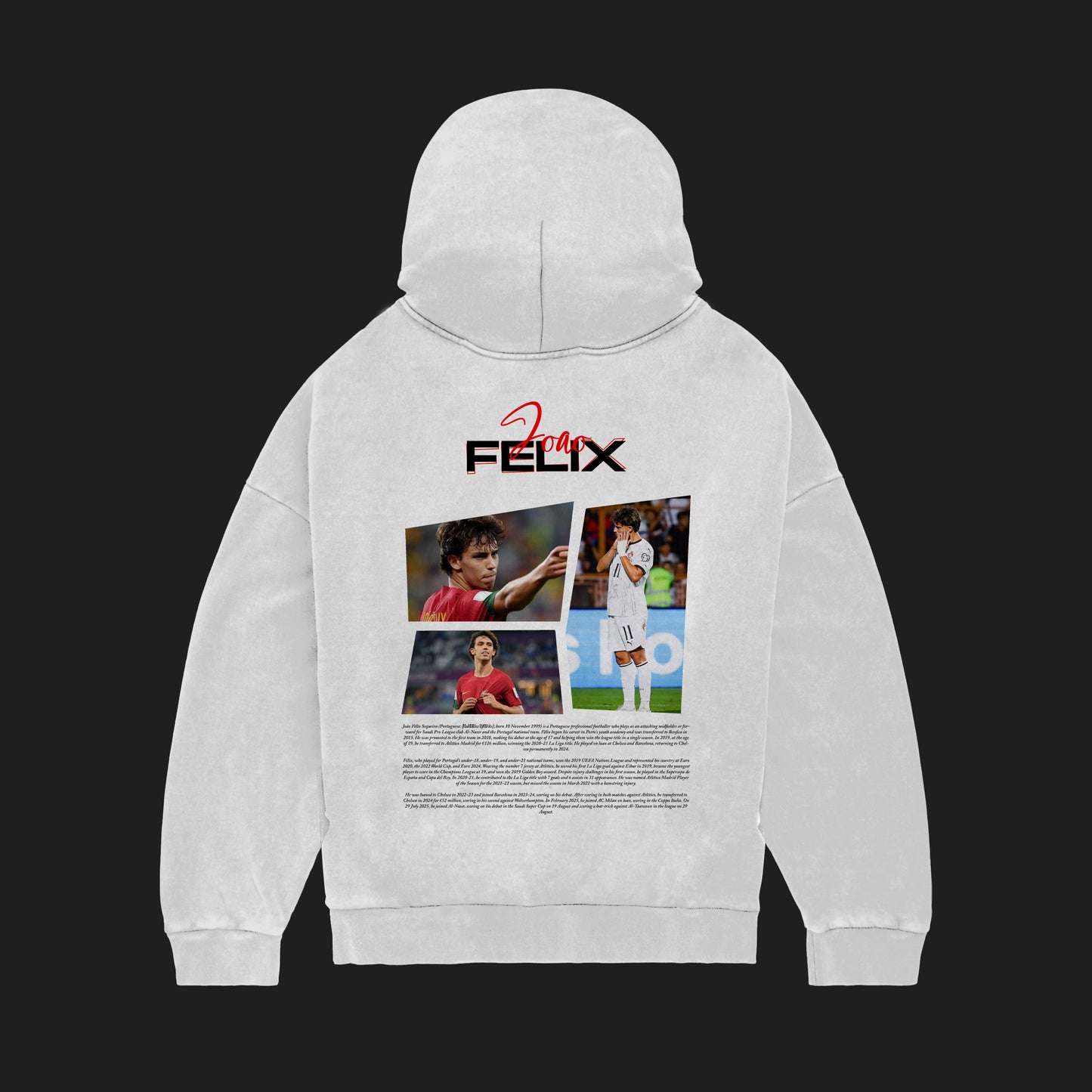 MACKBEARS™   Oversize JOAO FELİX Hoodie