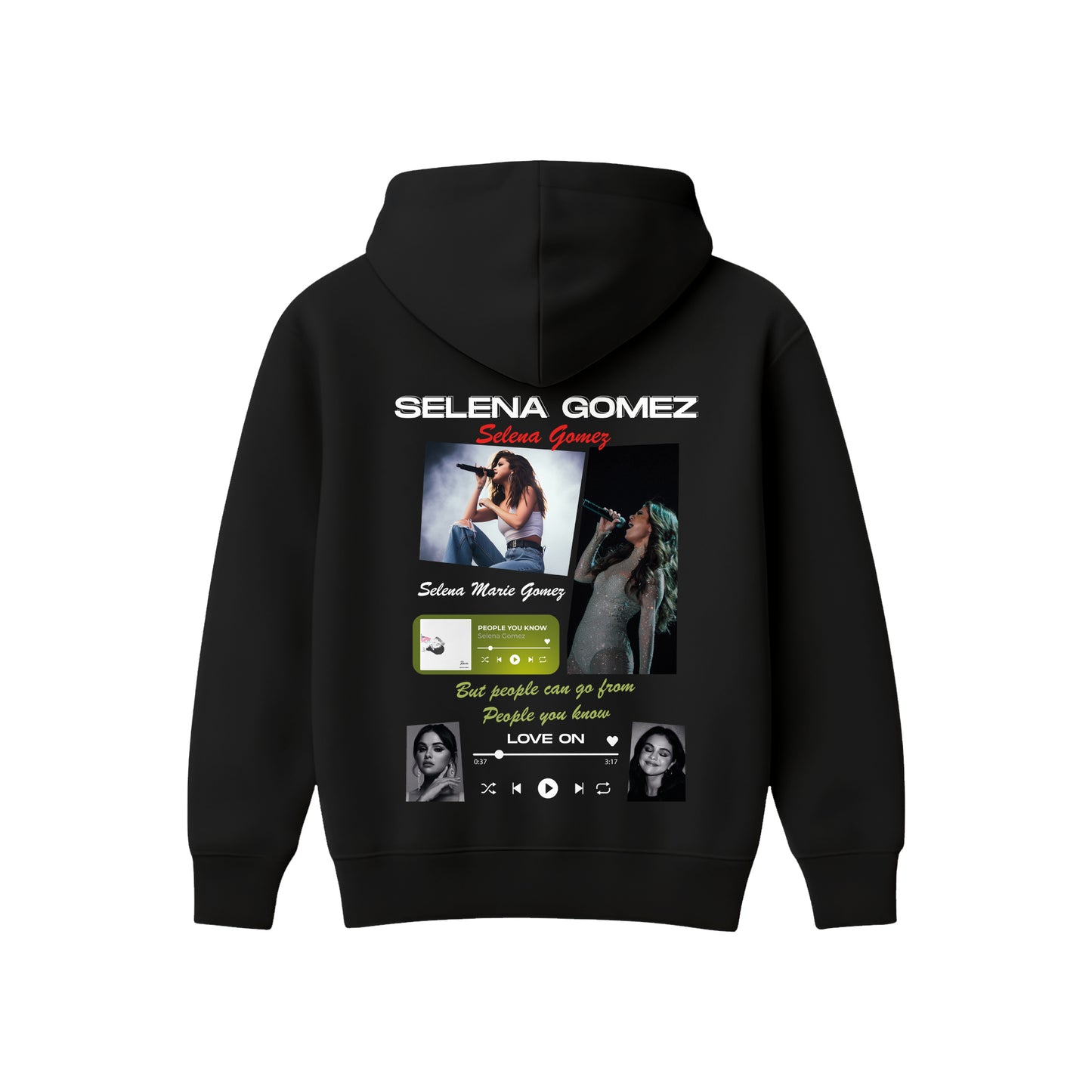 MACKBEARS™ Oversize SELENA GOMEZ Hoodie