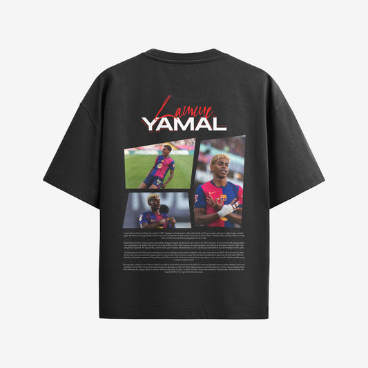 MACKBEARS™   Oversize  LAMİNE YAMAL T-shirt