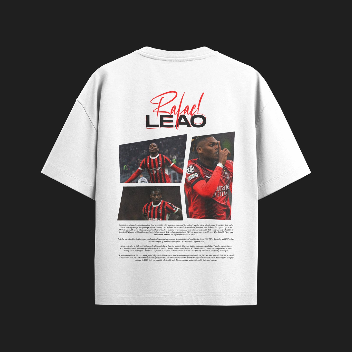 MACKBEARS™   Oversize  RAFAEL LEAO T-shirt