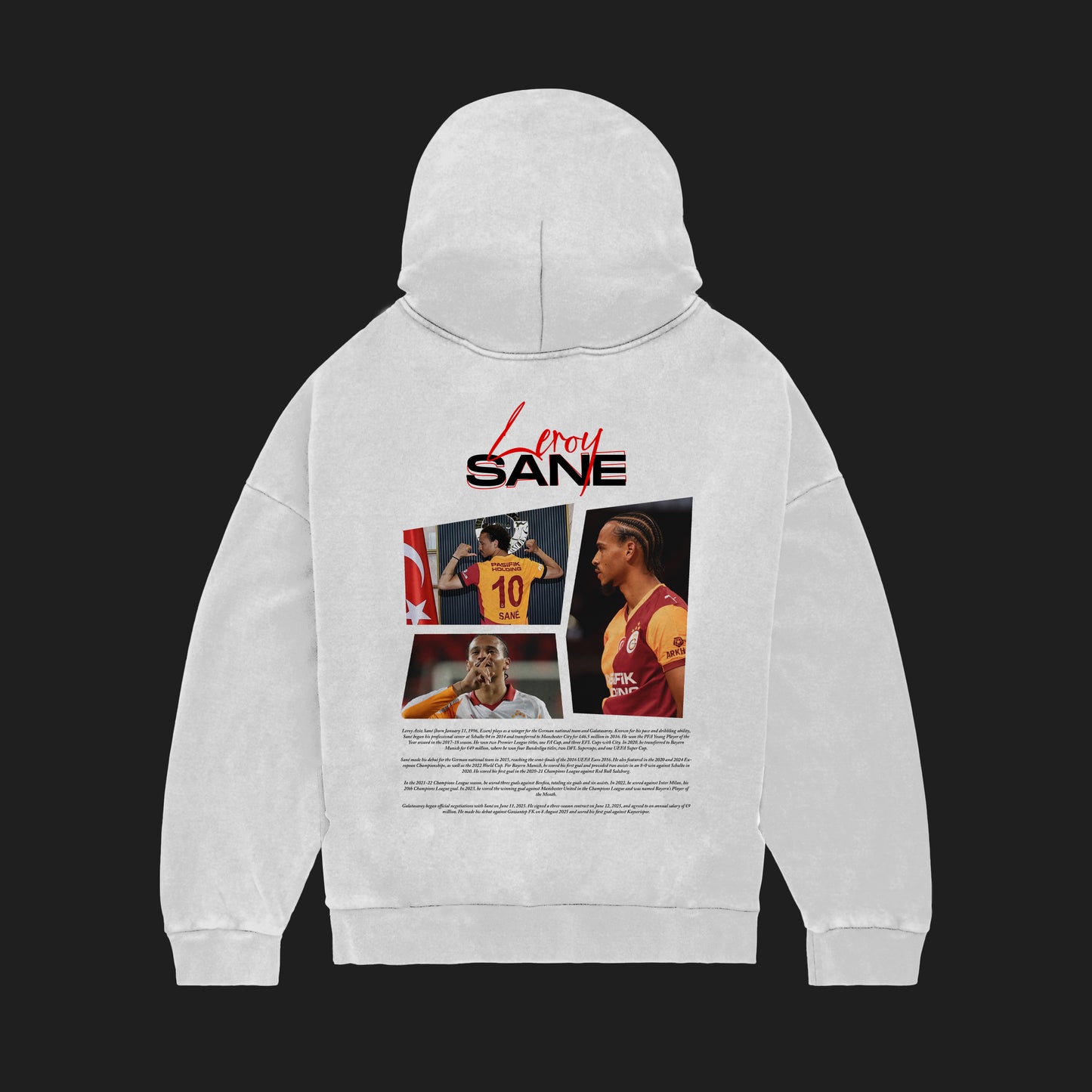 MACKBEARS™   Oversize LEROY SANE Hoodie