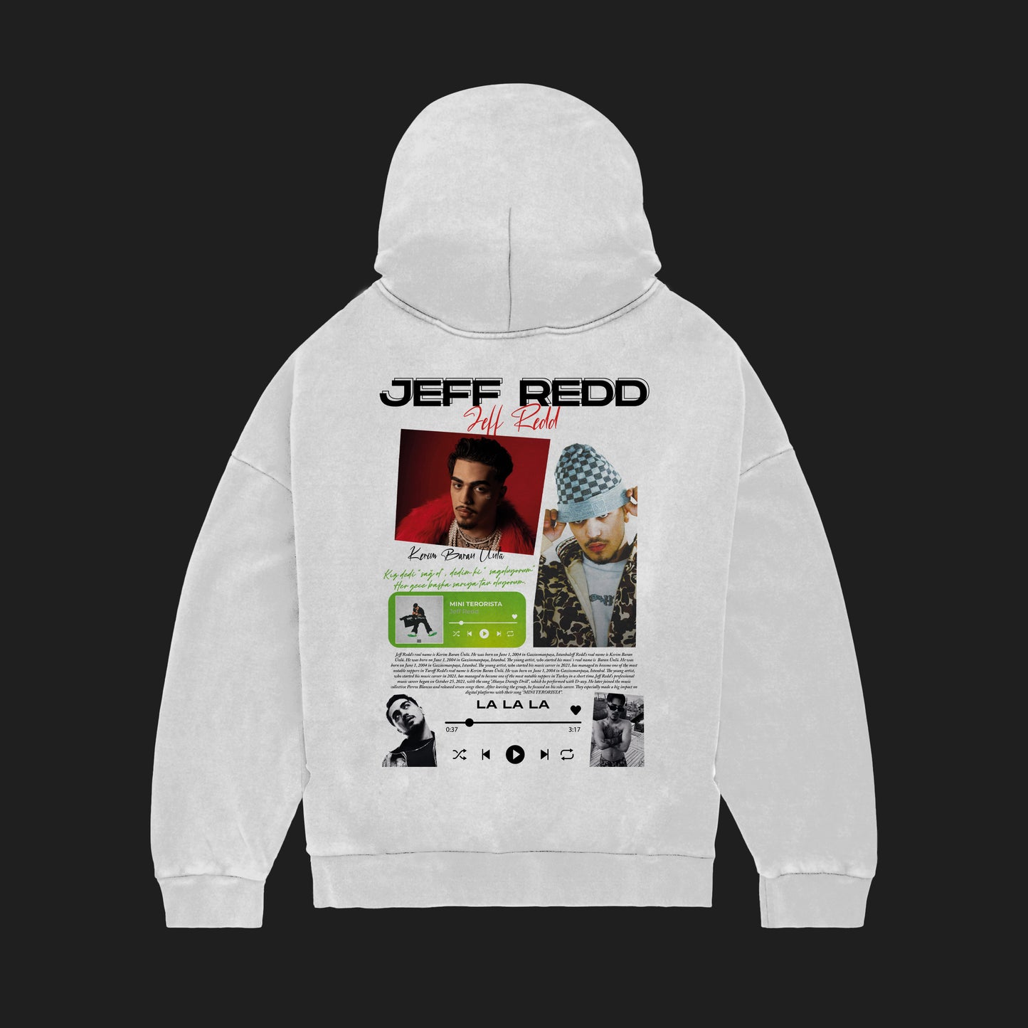 MACKBEARS™   Oversize JEFF REDD Hoodie