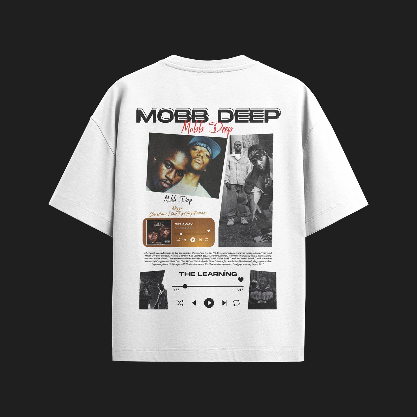 MACKBEARS™  Oversize MOBB DEEP T-shirt