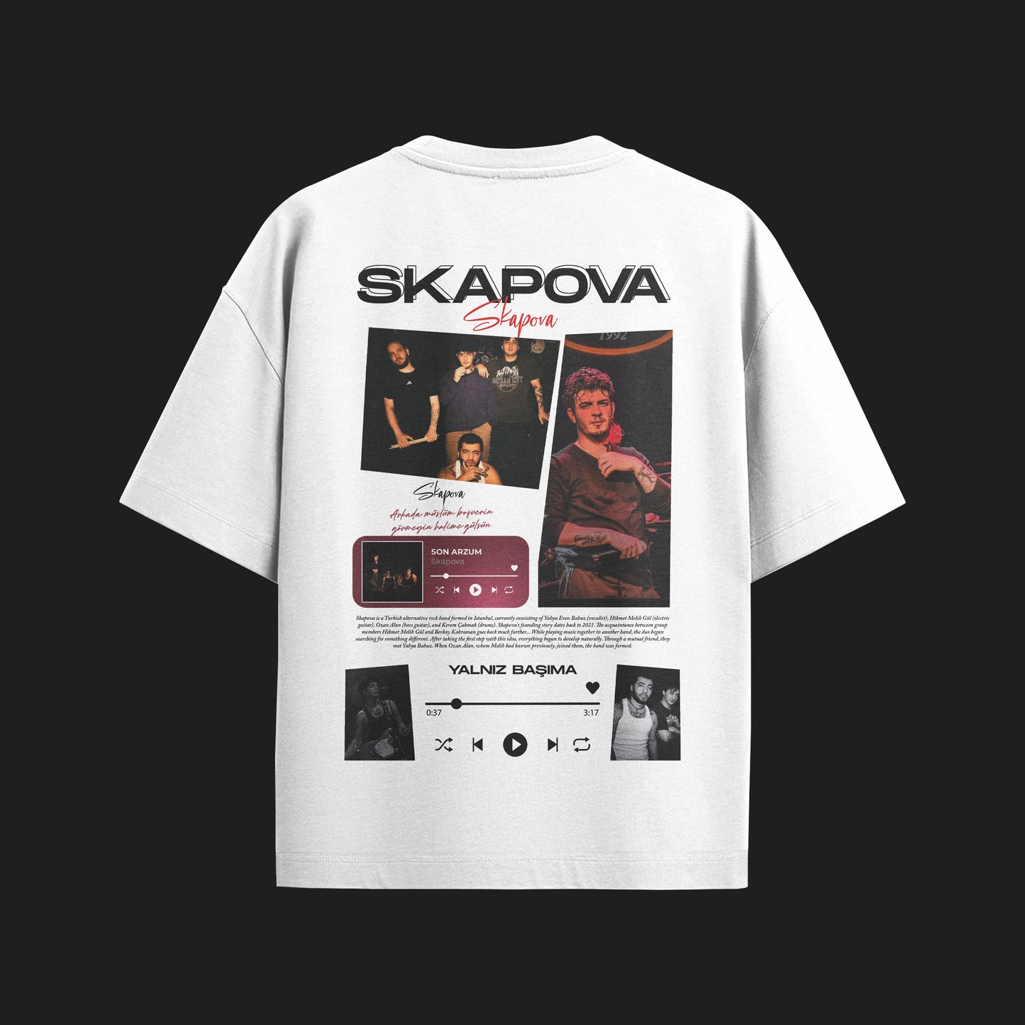 MACKBEARS™   Oversize SKAPOVA T-shirt