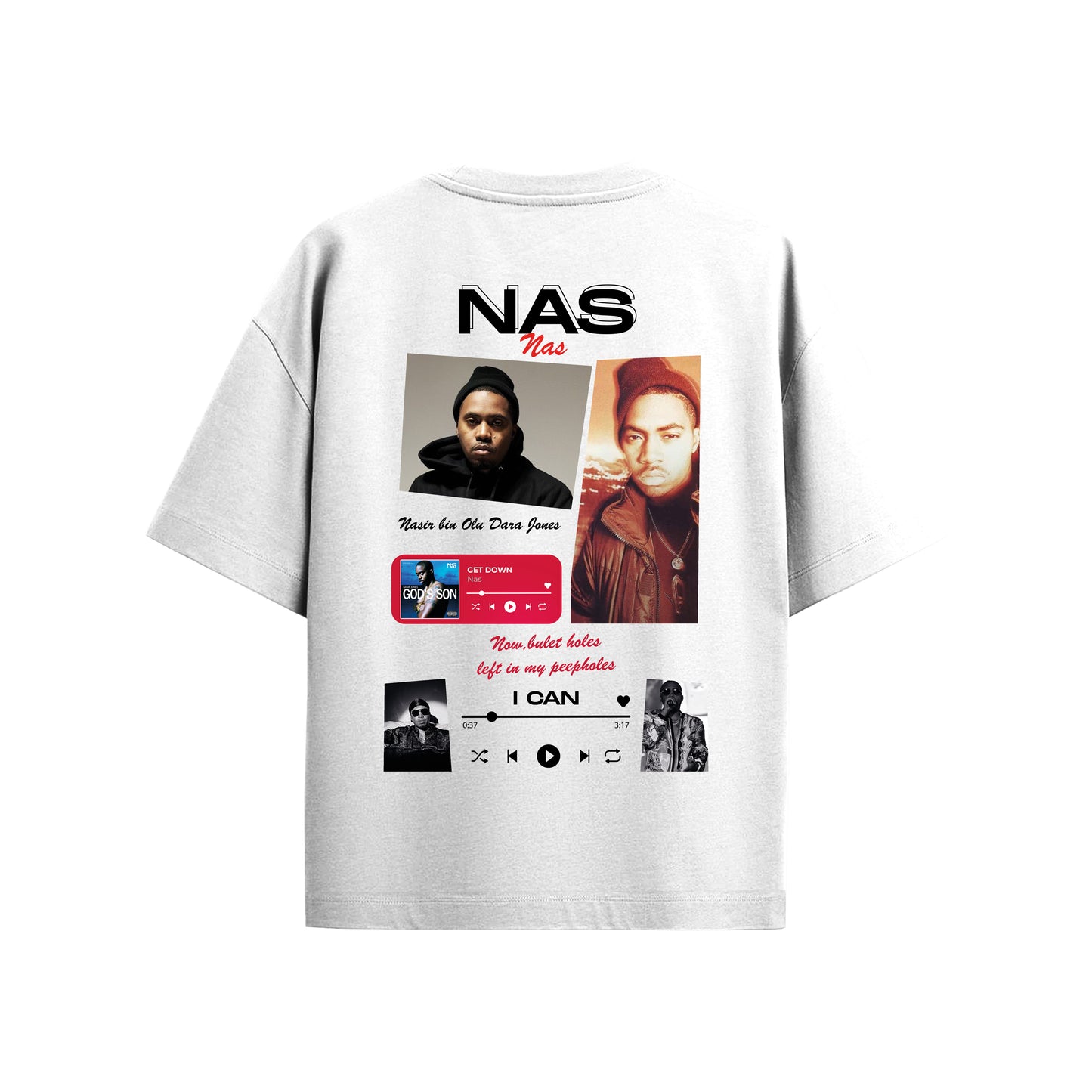MACKBEARS™ Oversize NAS T-shirt