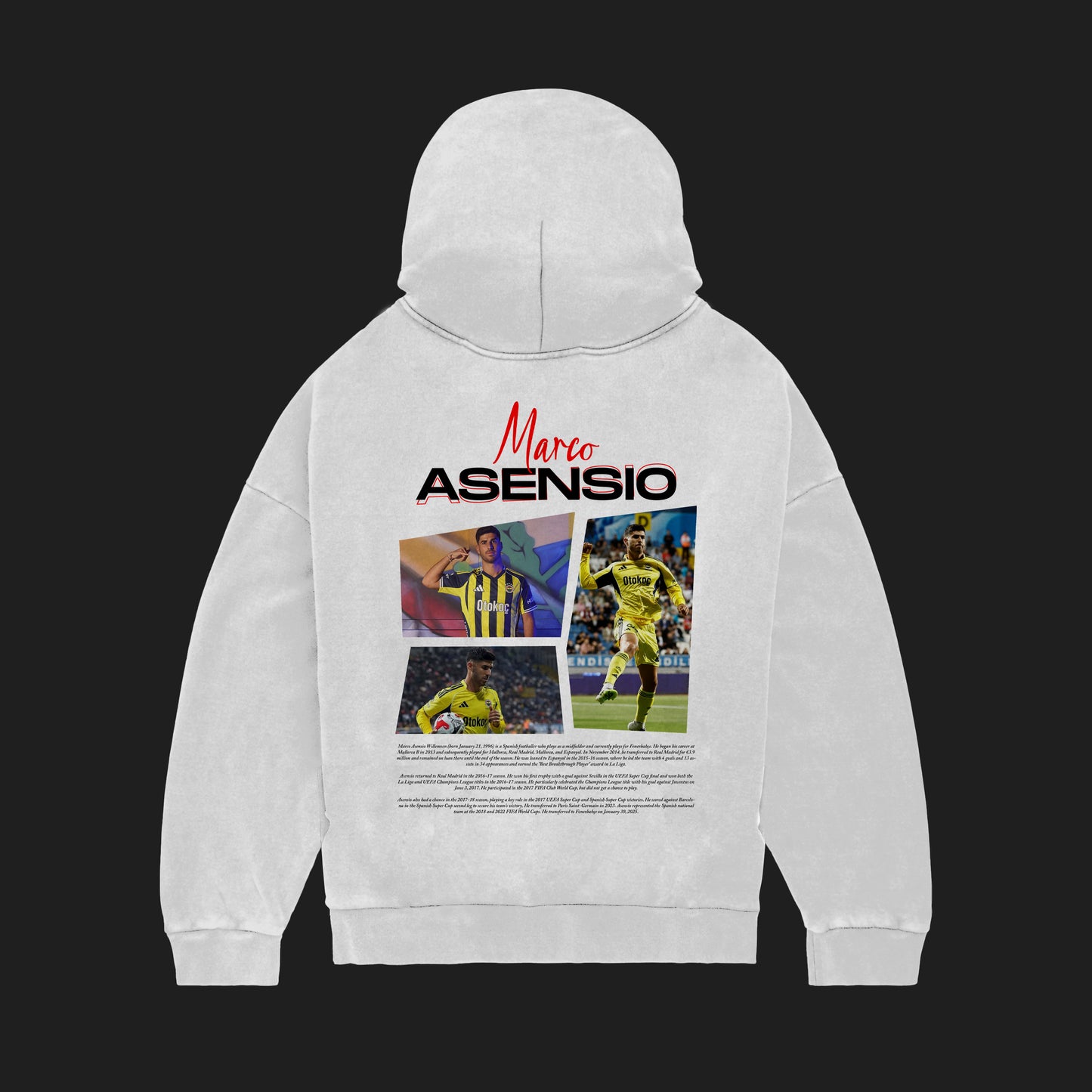 MACKBEARS™   Oversize MARCO ASENSIO  Hoodie