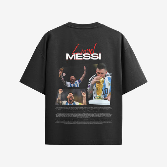 MACKBEARS™   Oversize  LİONEL MESSİ T-shirt