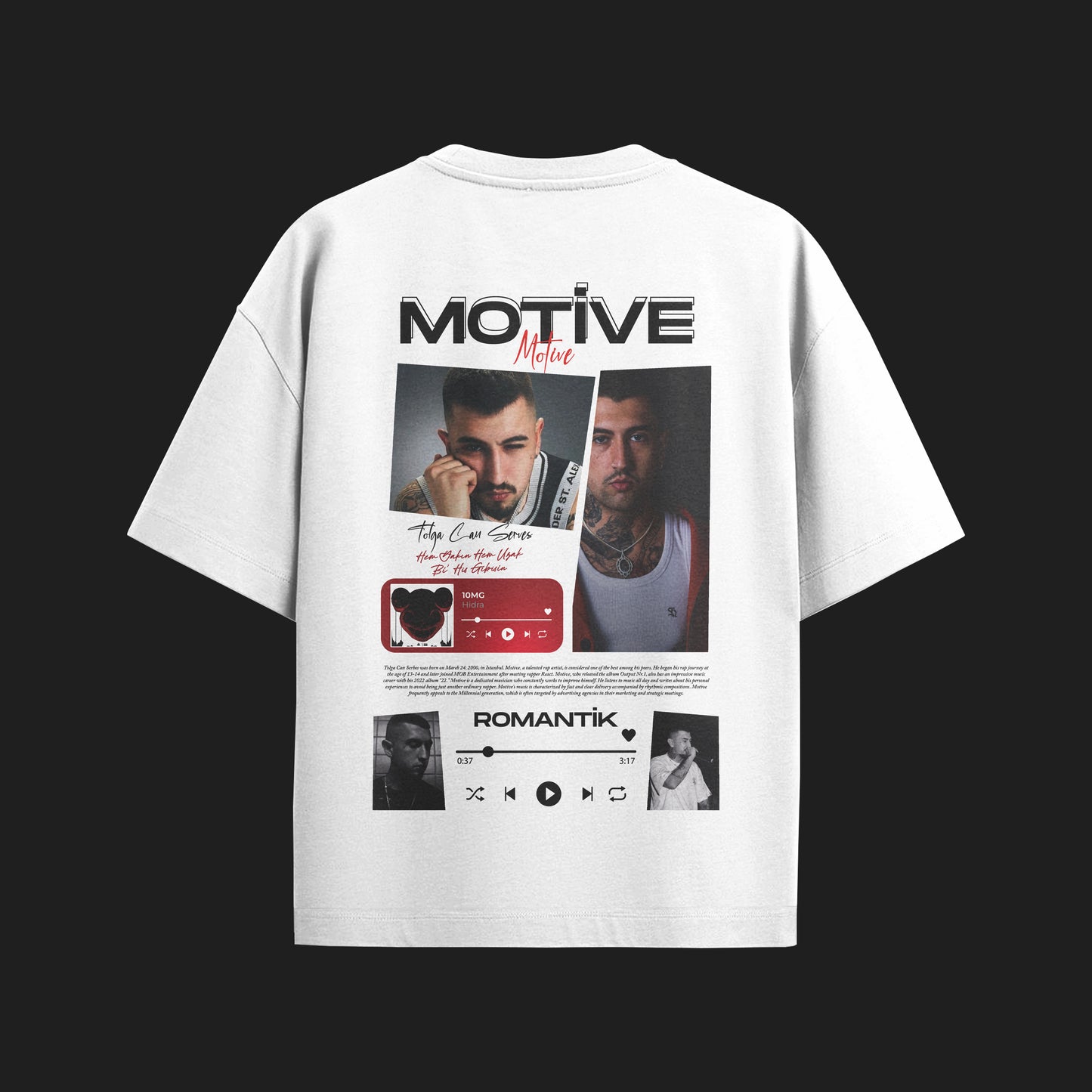 MACKBEARS™  Oversize MOTİVE T-shirt