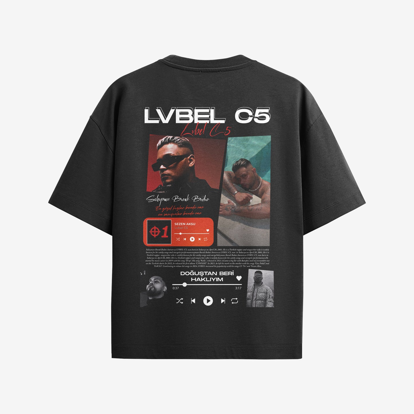 MACKBEARS™   Oversize LVBEL C5 T-shirt