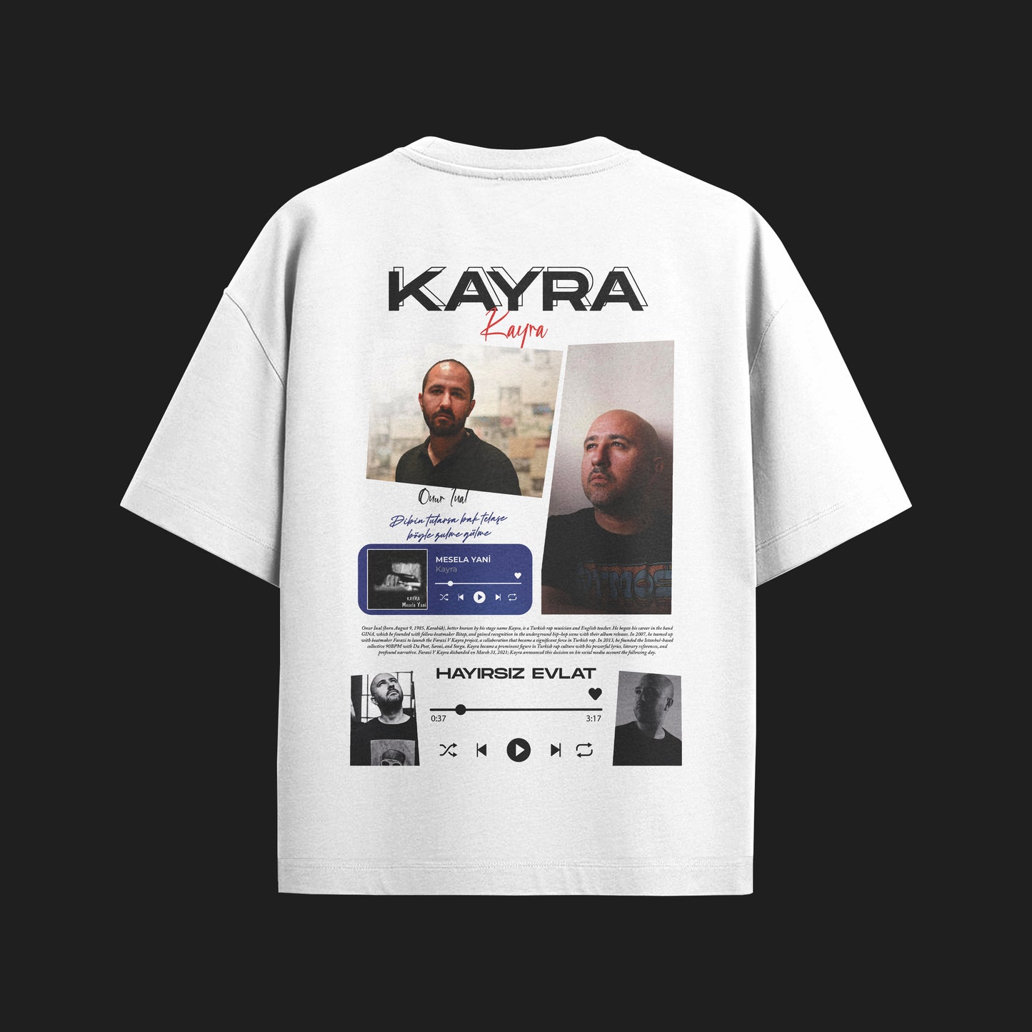 MACKBEARS™   Oversize  KAYRA T-shirt