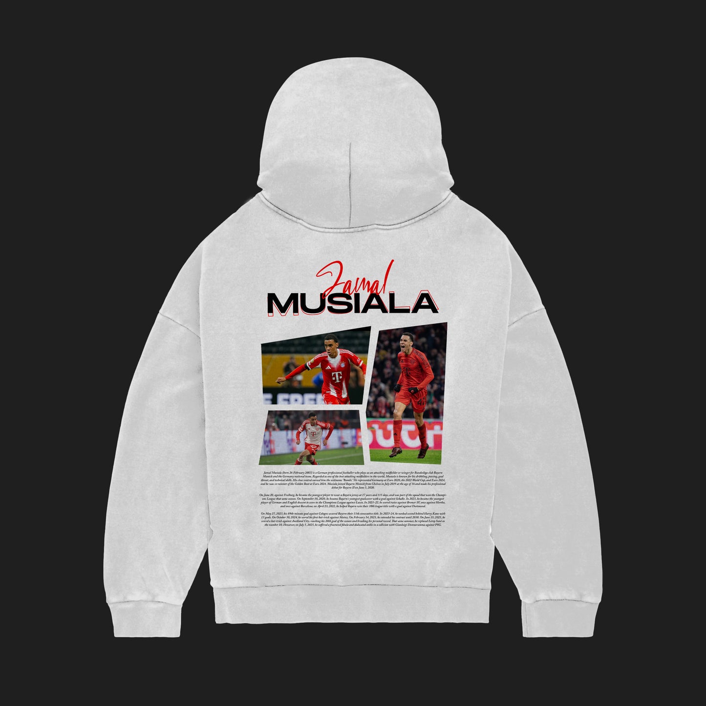 MACKBEARS™   Oversize ZAMAL MUSIALA Hoodie