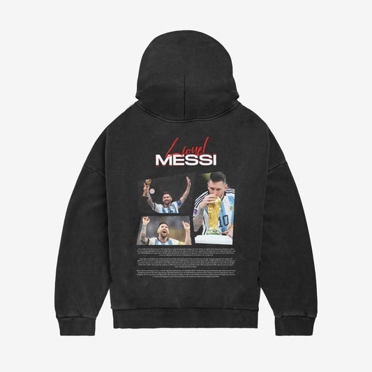 MACKBEARS™   Oversize LİONEL MESSİ   Hoodie