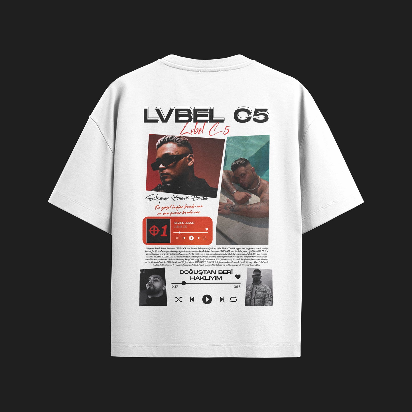 MACKBEARS™   Oversize LVBEL C5 T-shirt