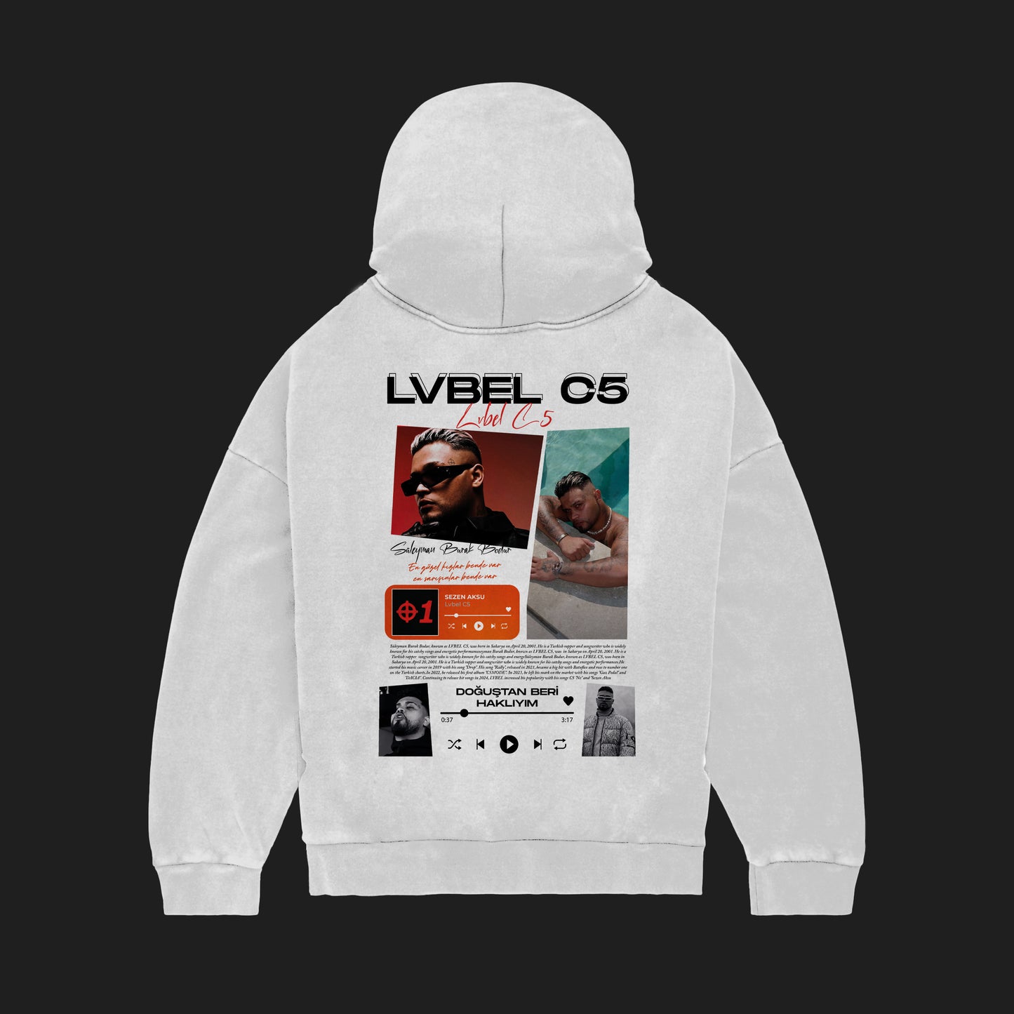 MACKBEARS™   Oversize LVBEL C5 Hoodie