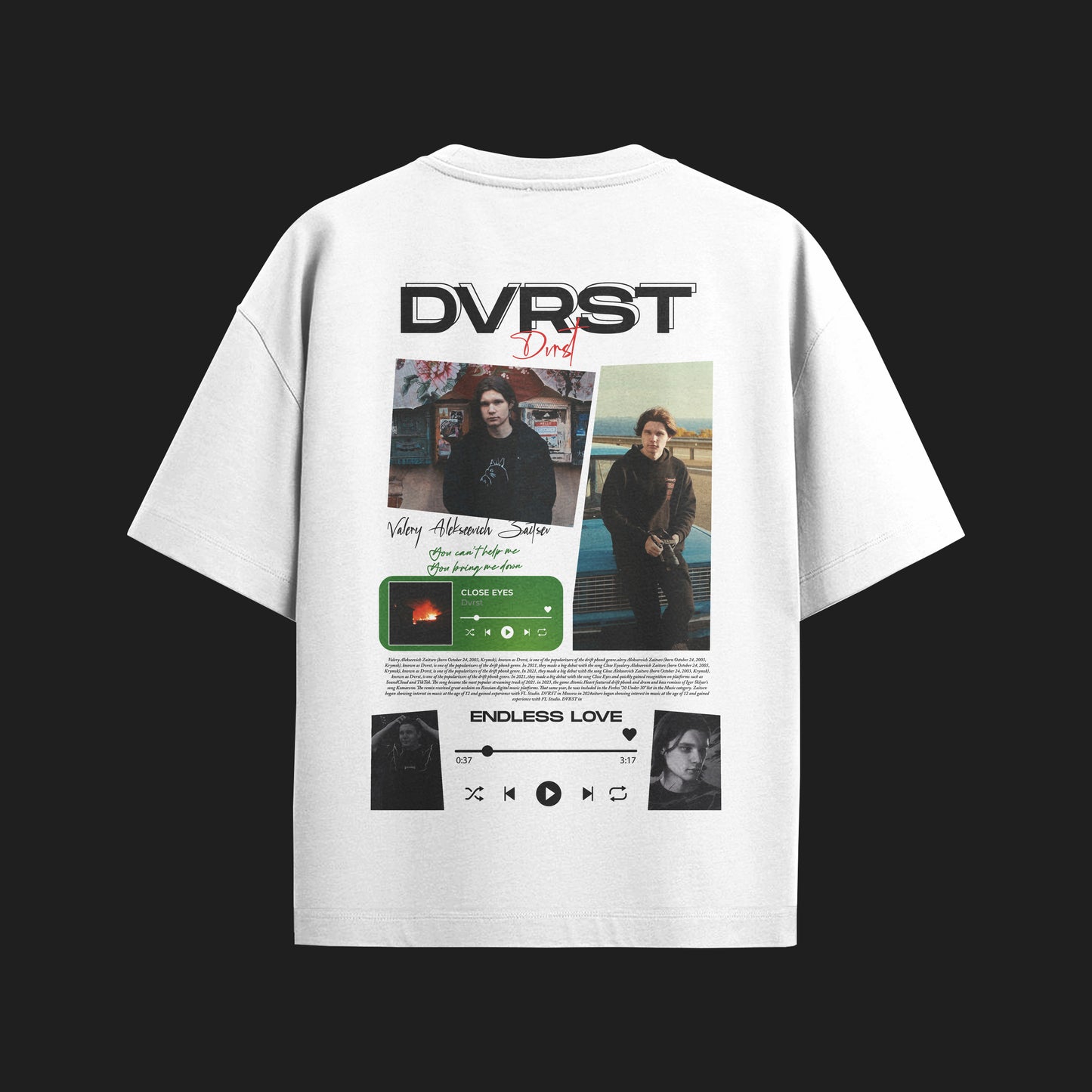 MACKBEARS™   Oversize DVRST T-shirt
