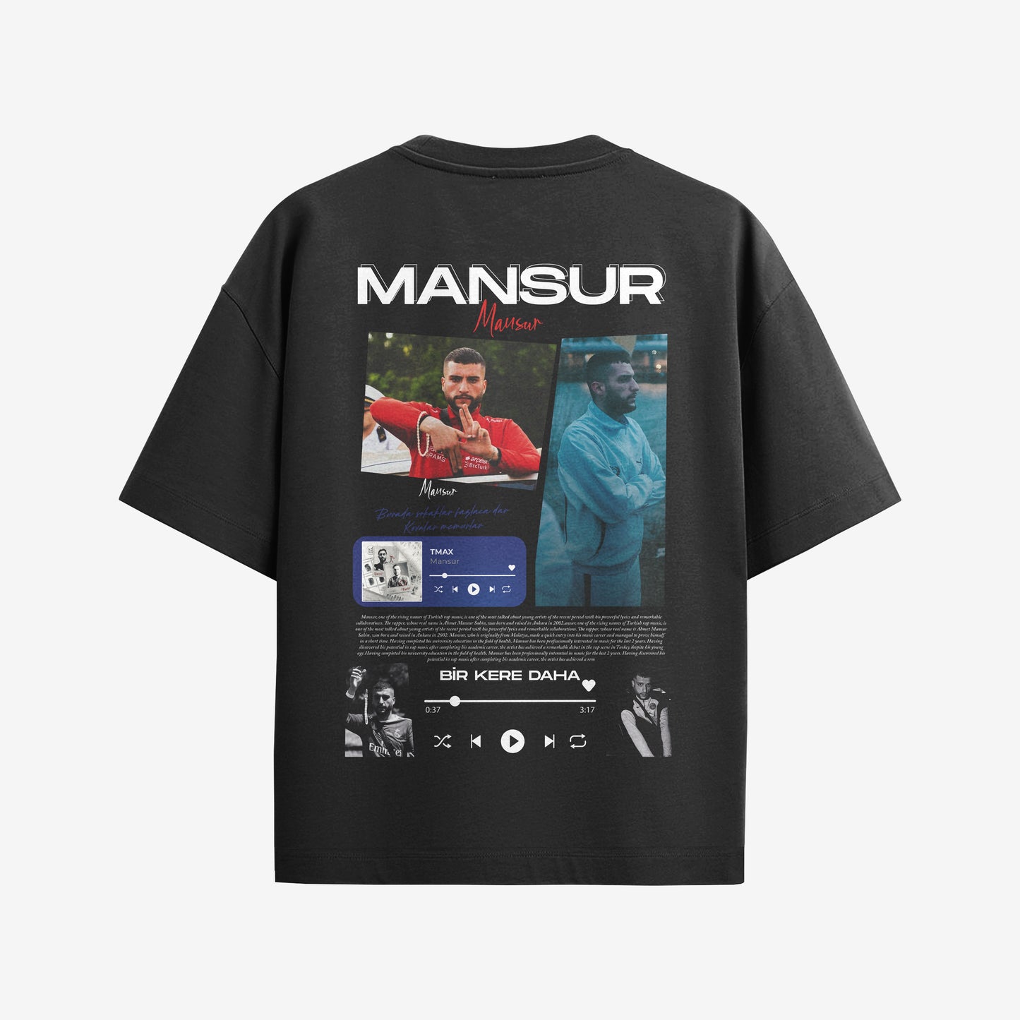 MACKBEARS™   Oversize MANSUR T-shirt