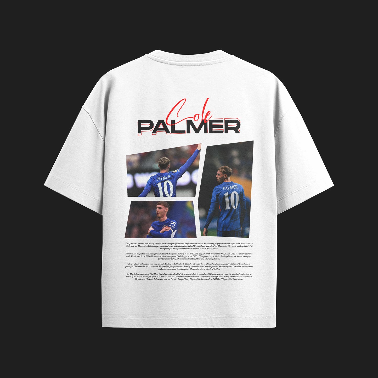 MACKBEARS™   Oversize  COLE PALMER T-shirt