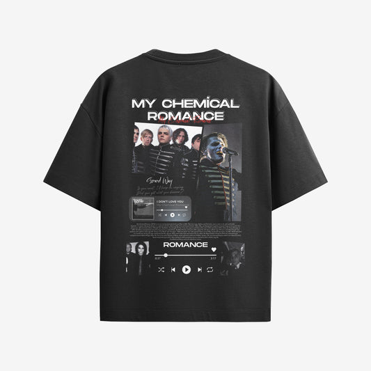 MACKBEARS™   Oversize MY CHEMİCAL ROMANCE T-shirt