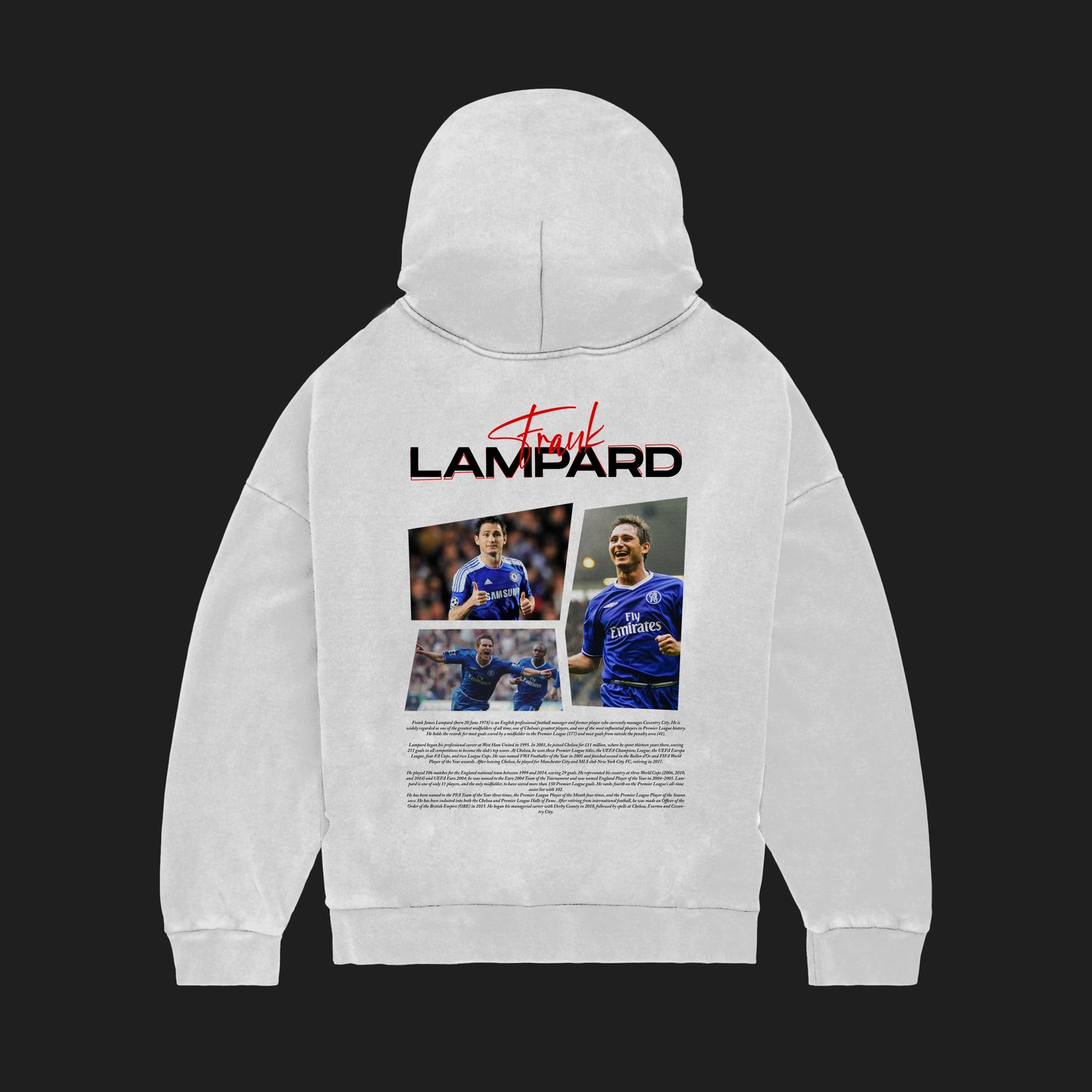 MACKBEARS™   Oversize FRANK LANPARD Hoodie