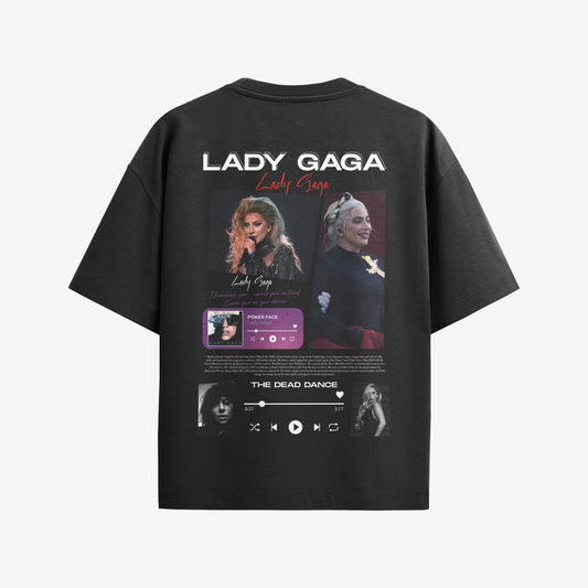 MACKBEARS™   Oversize  LADY GAGA  T-shirt