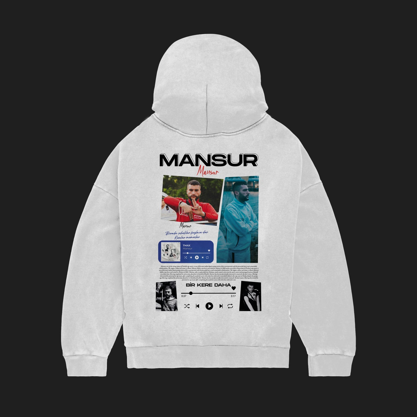MACKBEARS™   Oversize MANSUR Hoodie