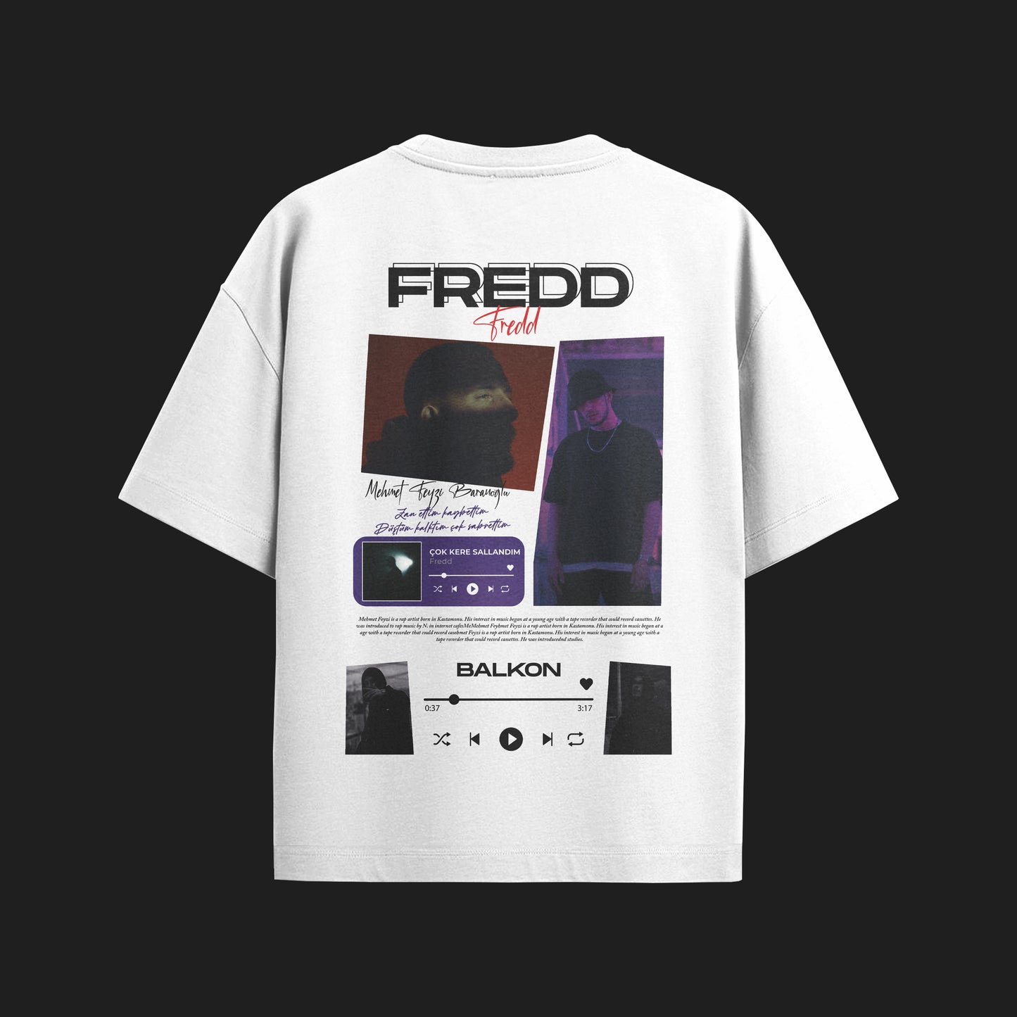 MACKBEARS™   Oversize FEDD T-shirt